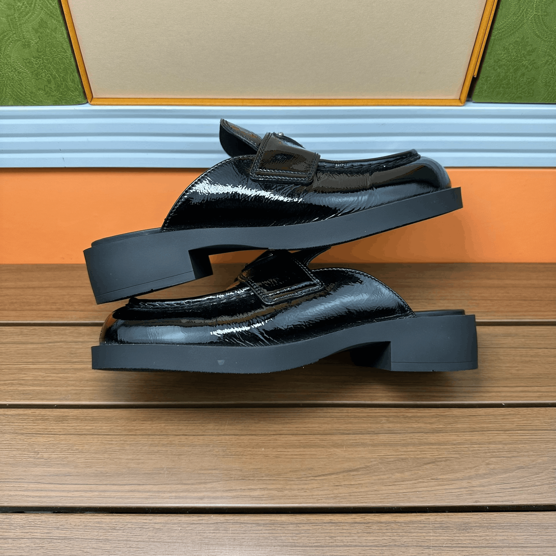 Prada Prada Patent Sandals it_37-5 Women Size US 7.5 / IT 37.5 - 2 Thumbnail