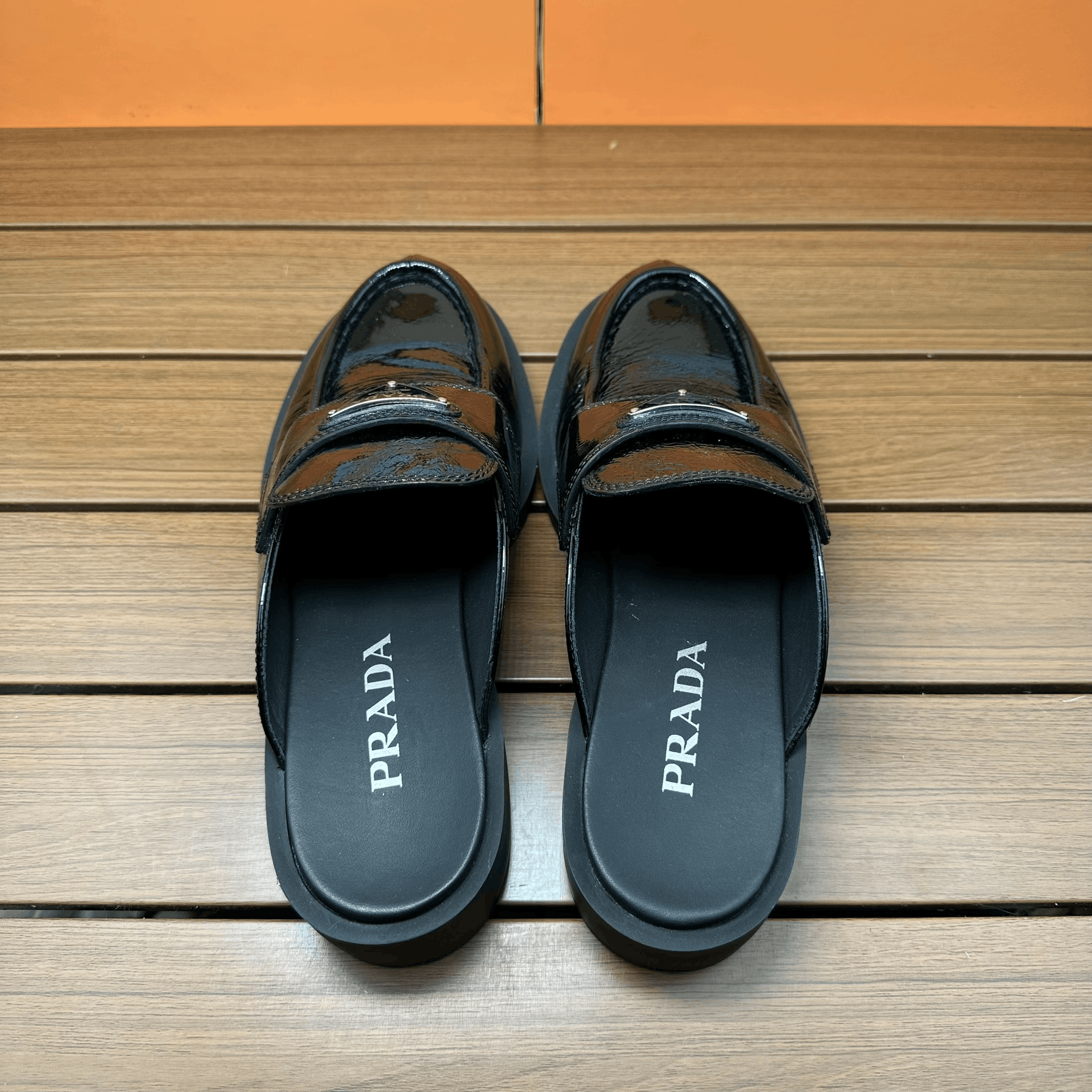 Prada Prada Patent Sandals it_37-5 Women Size US 7.5 / IT 37.5 - 5 Thumbnail