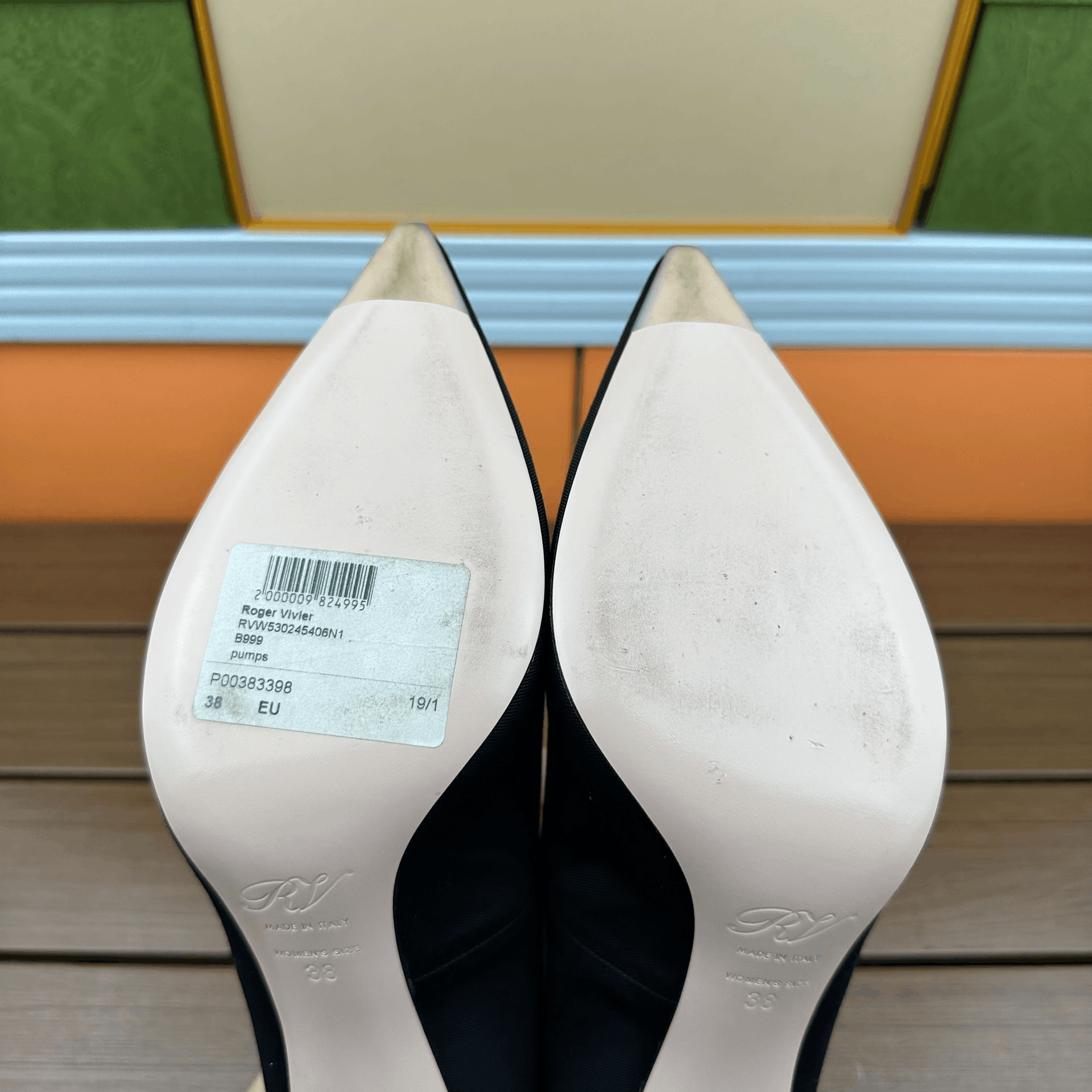 Roger Vivier Roger Vivier Retro Graphic Lowtop Sneakers it_38 Women Size US 8 / IT 38 - 9 Thumbnail