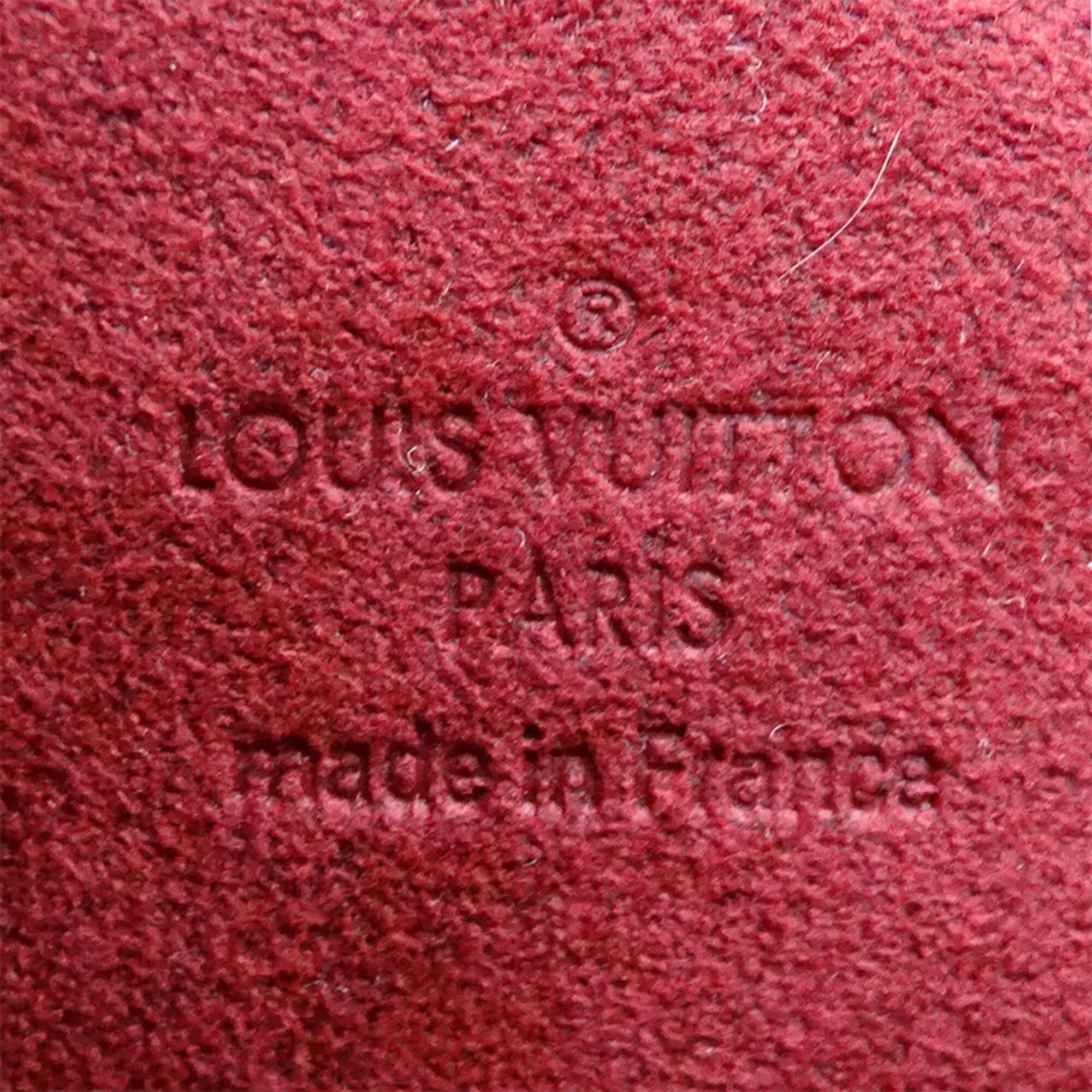 Louis Vuitton Louis Vuitton Handbag Pouch Damier Women's Brand Accessory Canvas Pochette Mira MM Label Brown N63080 Size ONE SIZE - 7 Thumbnail