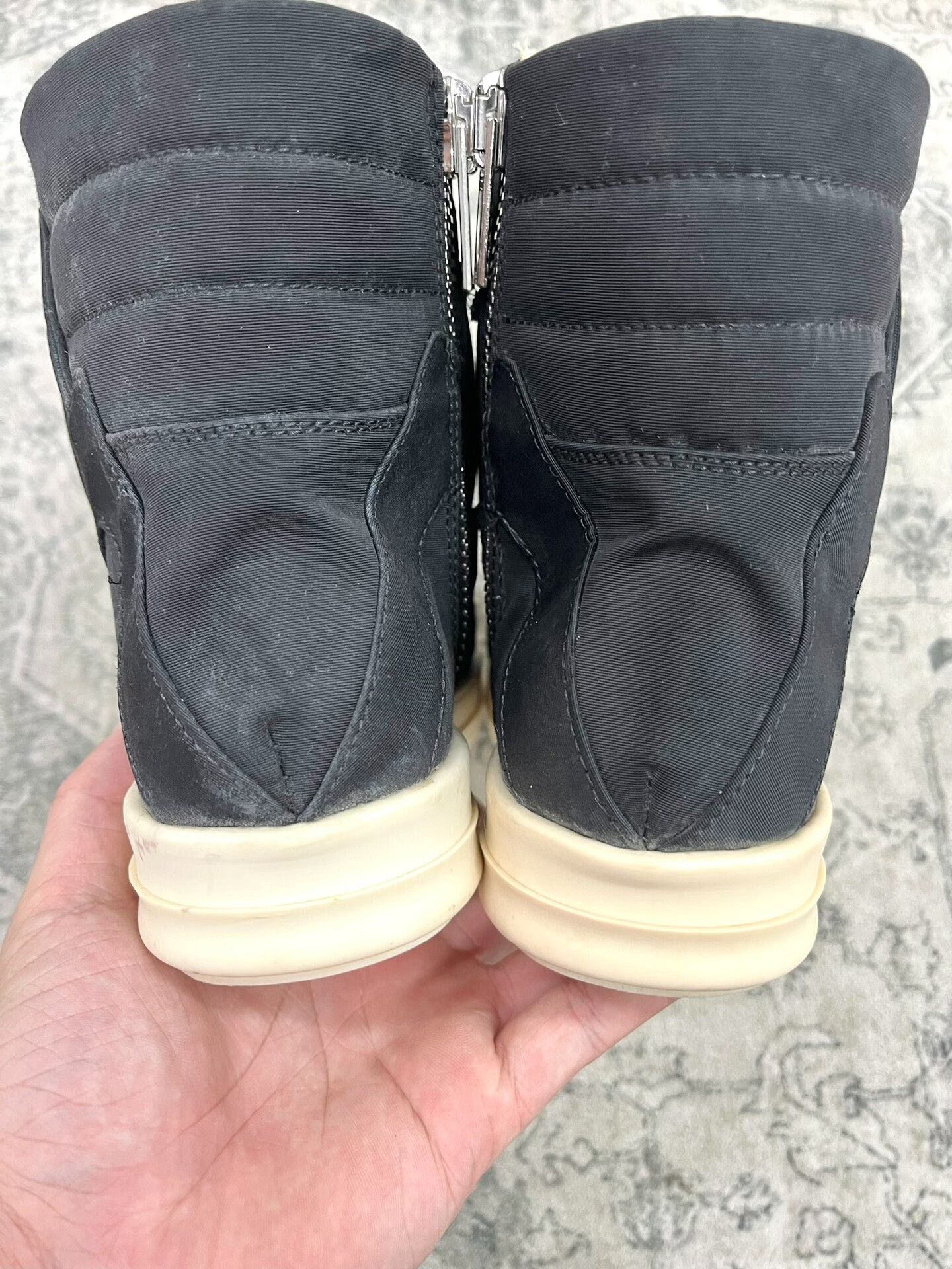 Rick Owens Drkshdw Rick Owens DRKSHDW High-Top Boots Size US 5 / IT 35 - 7 Thumbnail