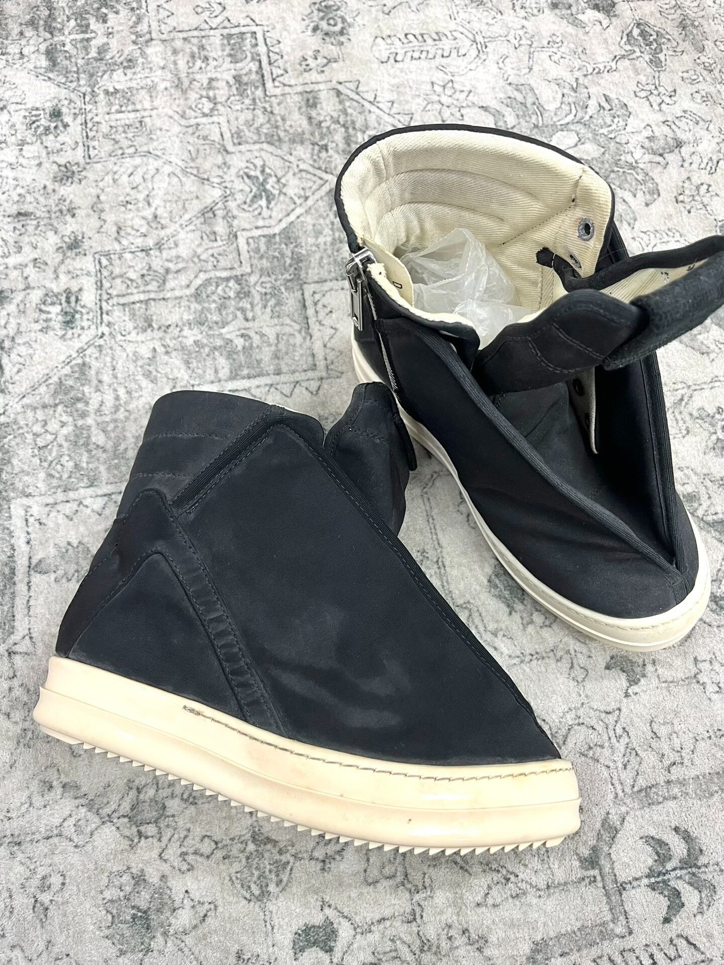 Rick Owens Drkshdw Rick Owens DRKSHDW High-Top Boots Size US 5 / IT 35 - 4 Thumbnail