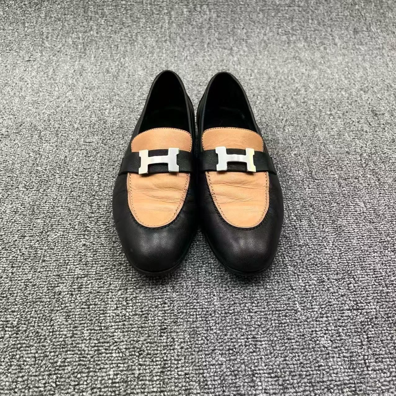 Hermes Hermes H Logo Spliced Loafers Size US 6 / IT 36 - 2 Thumbnail