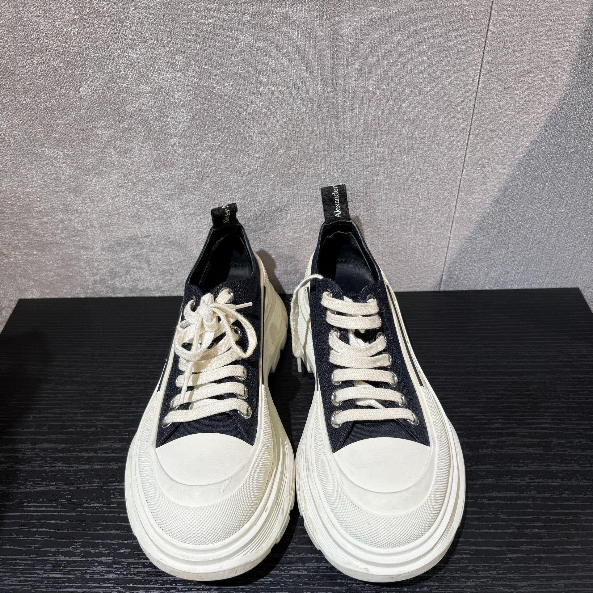 Alexander McQueen Alexander McQueen Thick Sole Canvas Shoes Size US 6.5 / IT 36.5 - 2 Thumbnail
