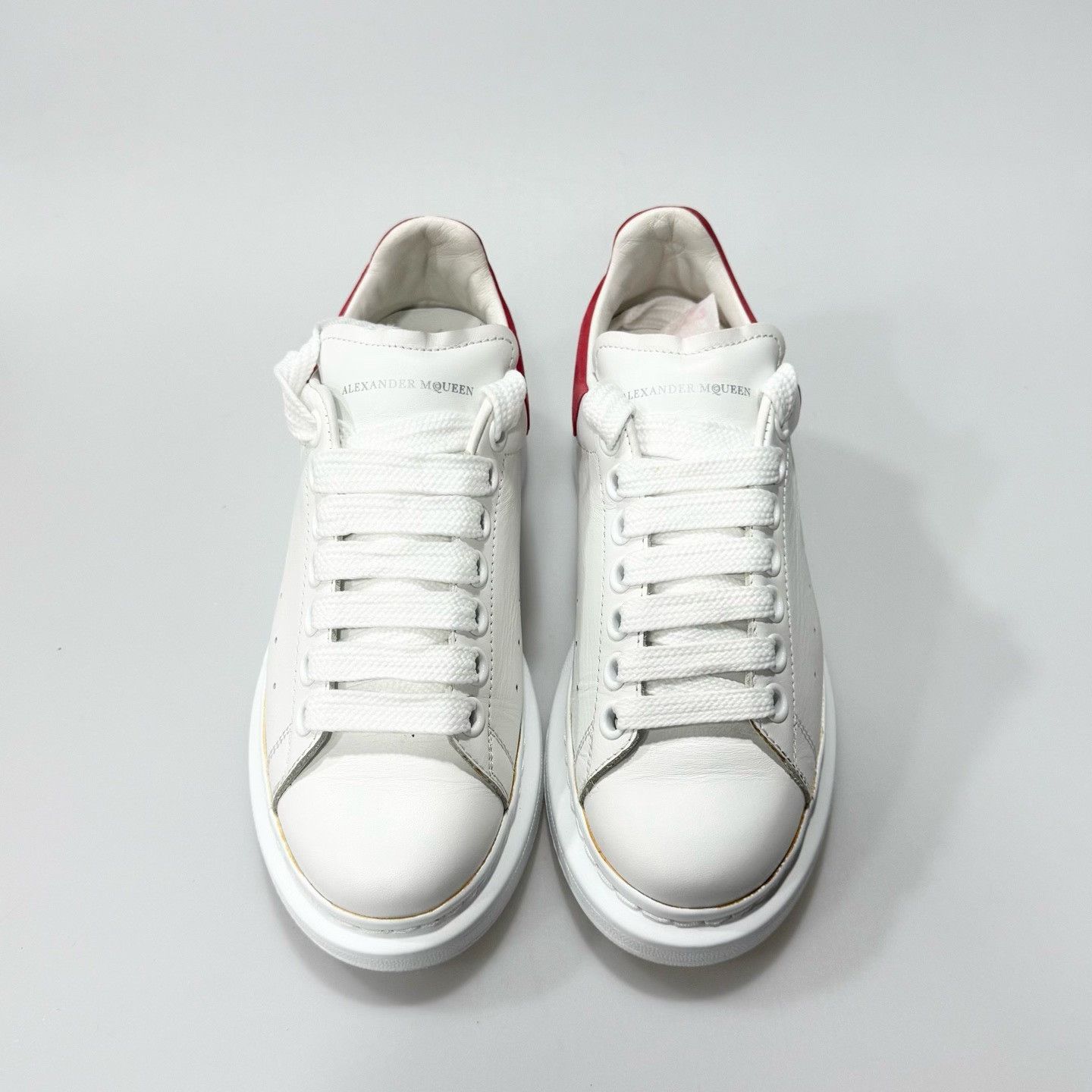Alexander McQueen Alexander McQueen White Red Sneakers 36 Size US 5 / IT 35 - 4 Thumbnail