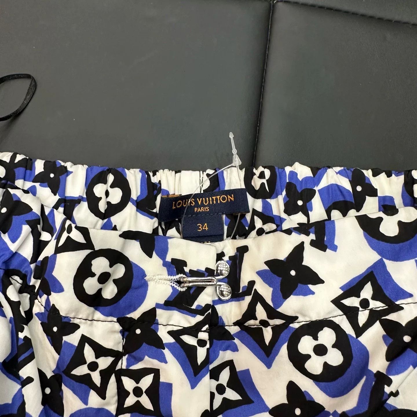 Louis Vuitton Louis Vuitton Blue White Monogram Jogging Pants Size US 34 / EU 50 - 4 Thumbnail