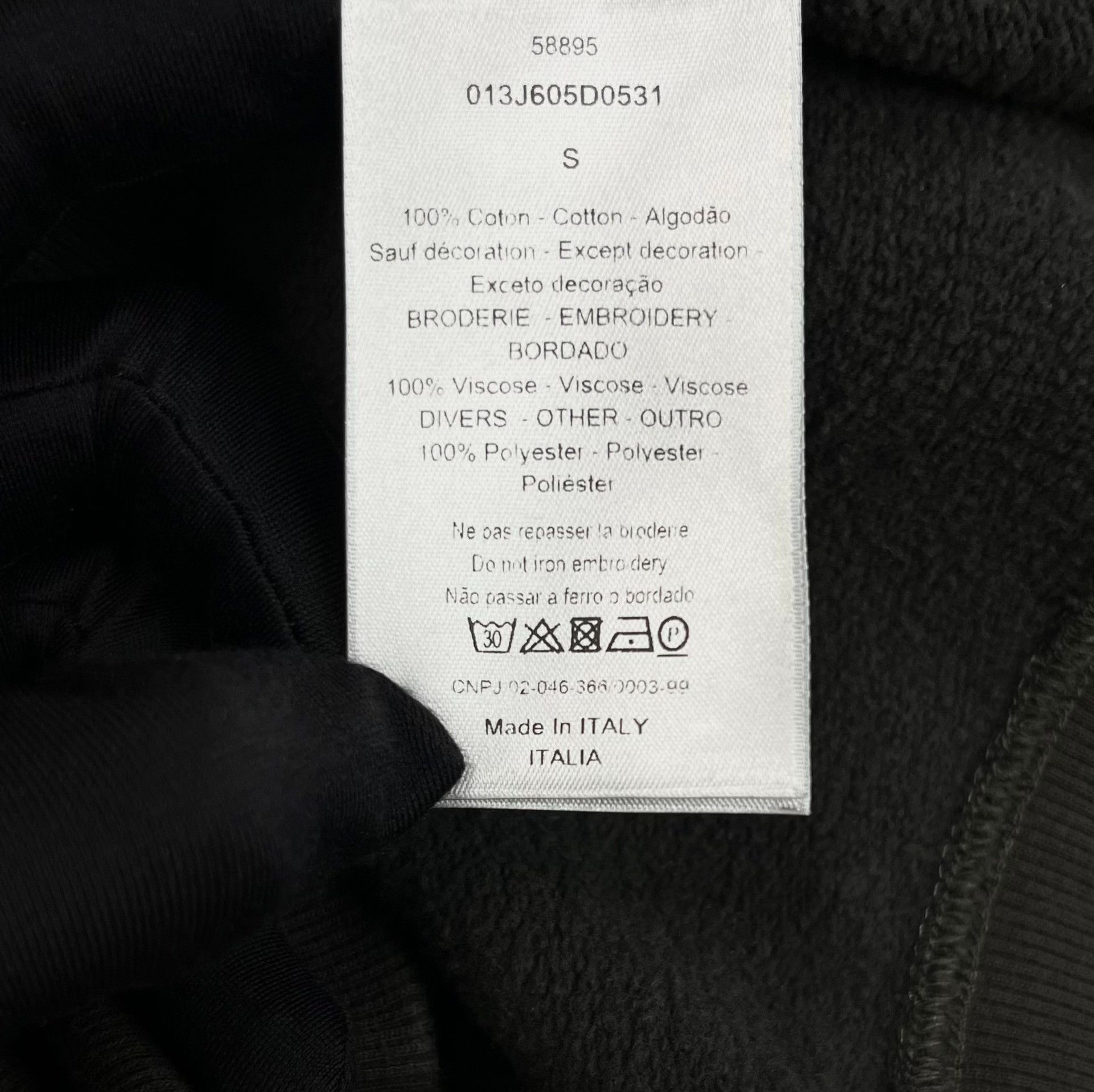 Dior Dior Floral Logo Embroidery Hoodie Size US M / EU 48-50 / 2 - 4 Thumbnail