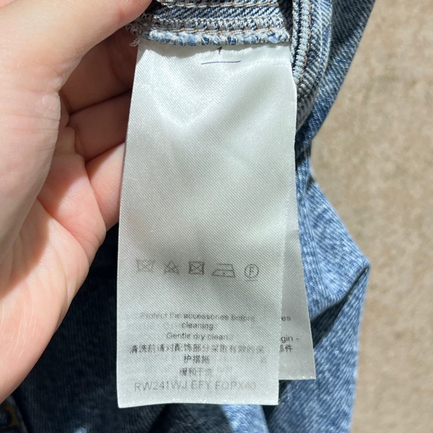 Louis Vuitton Louis Vuitton Light Blue Wide-Leg Jeans Size 40" / US 18 - 4 Thumbnail