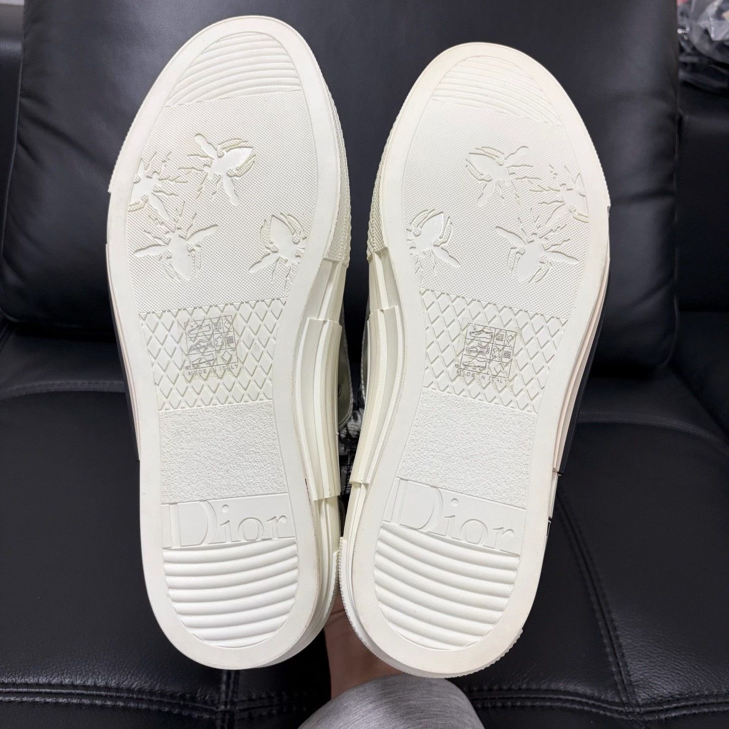 Dior Dior B23 High-Top White Sneakers Size US 9 / EU 42 - 5 Thumbnail