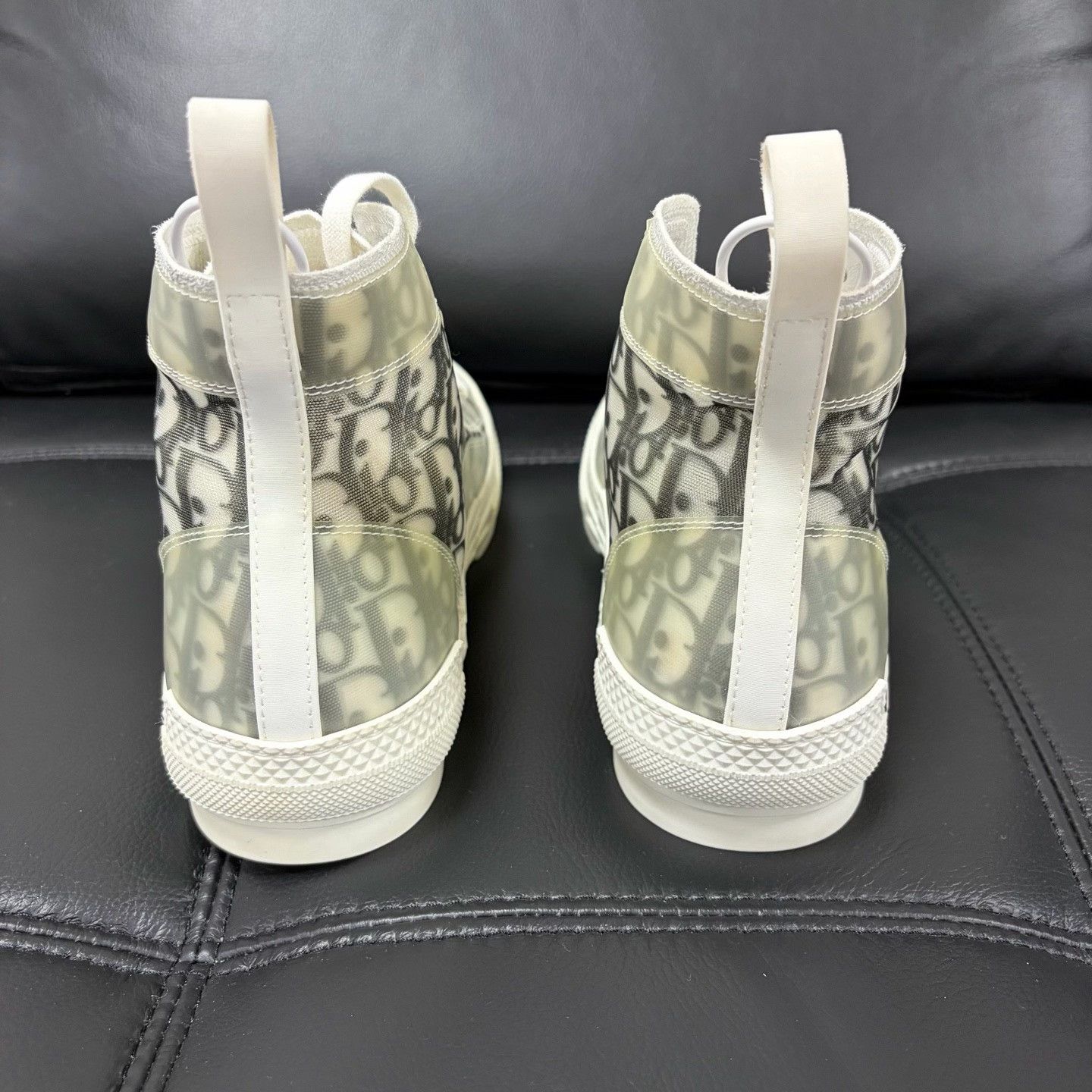 Dior Dior B23 High-Top White Sneakers Size US 9 / EU 42 - 4 Thumbnail