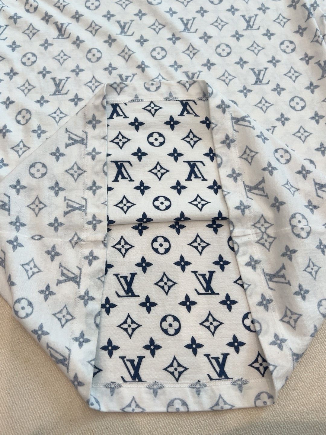Louis Vuitton Louis Vuitton White Monogram Short-Sleeve T-Shirt Size US M / EU 48-50 / 2 - 6 Thumbnail