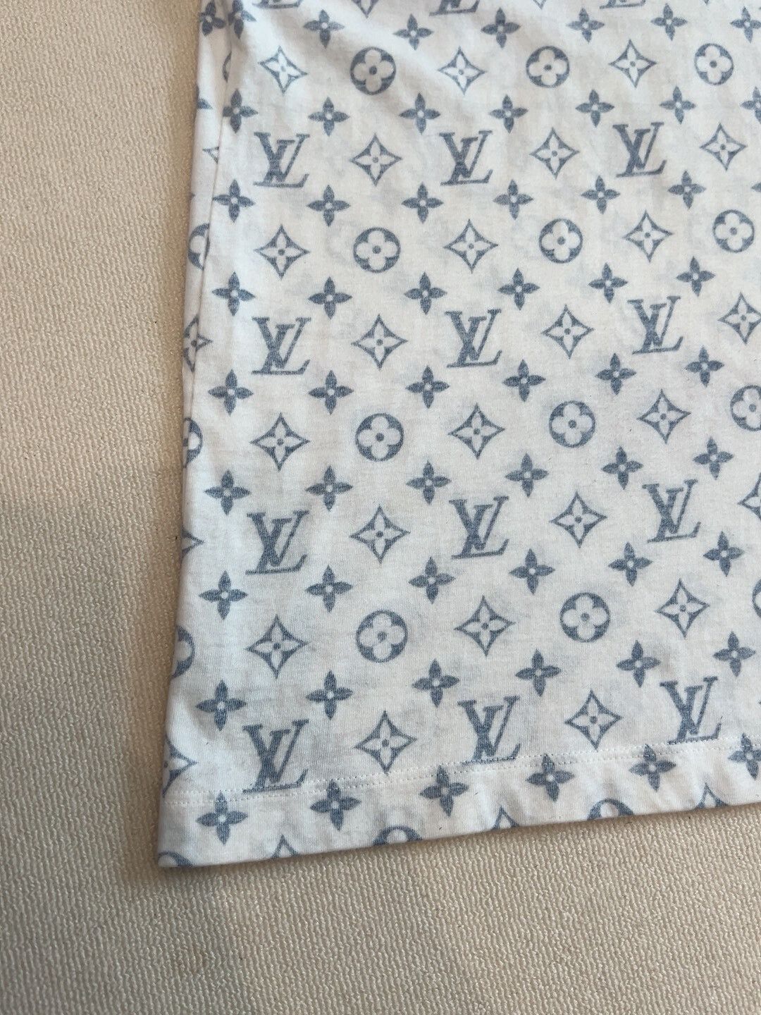 Louis Vuitton Louis Vuitton White Monogram Short-Sleeve T-Shirt Size US M / EU 48-50 / 2 - 4 Thumbnail