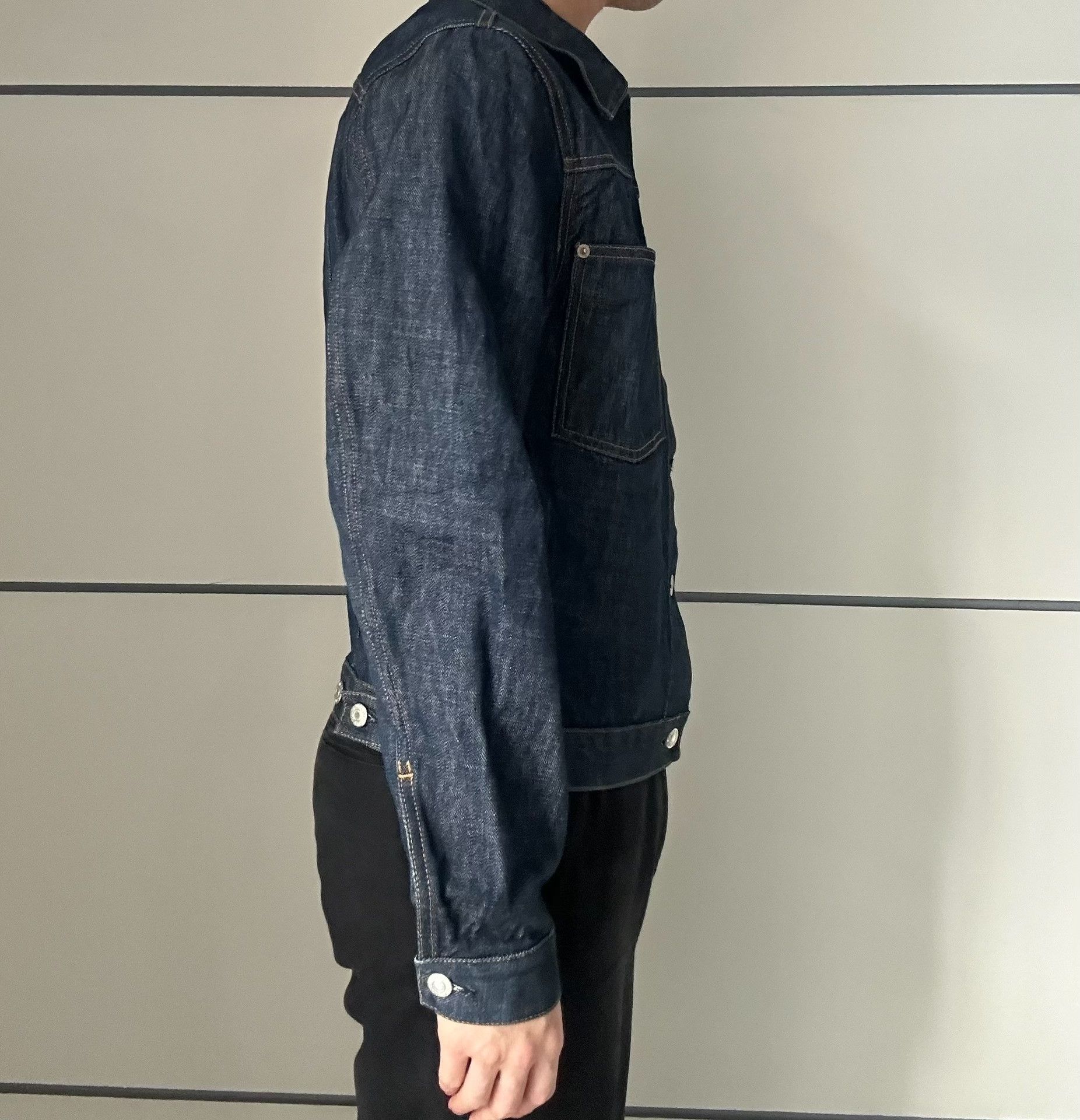 Helmut Lang Helmut Lang Type1 Raw Denim Jacket Size US S / EU 44-46 / 1 - 9 Thumbnail