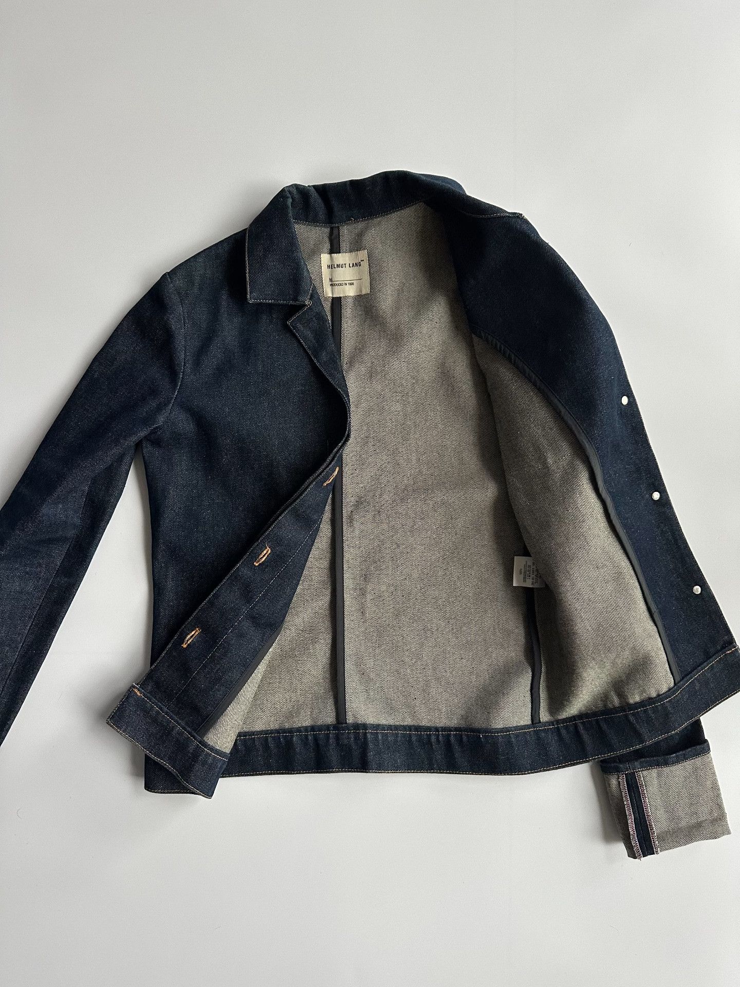 Helmut Lang HELMUT LANG 96AW Denim Jacket Size S / US 4 / IT 40 - 7 Thumbnail