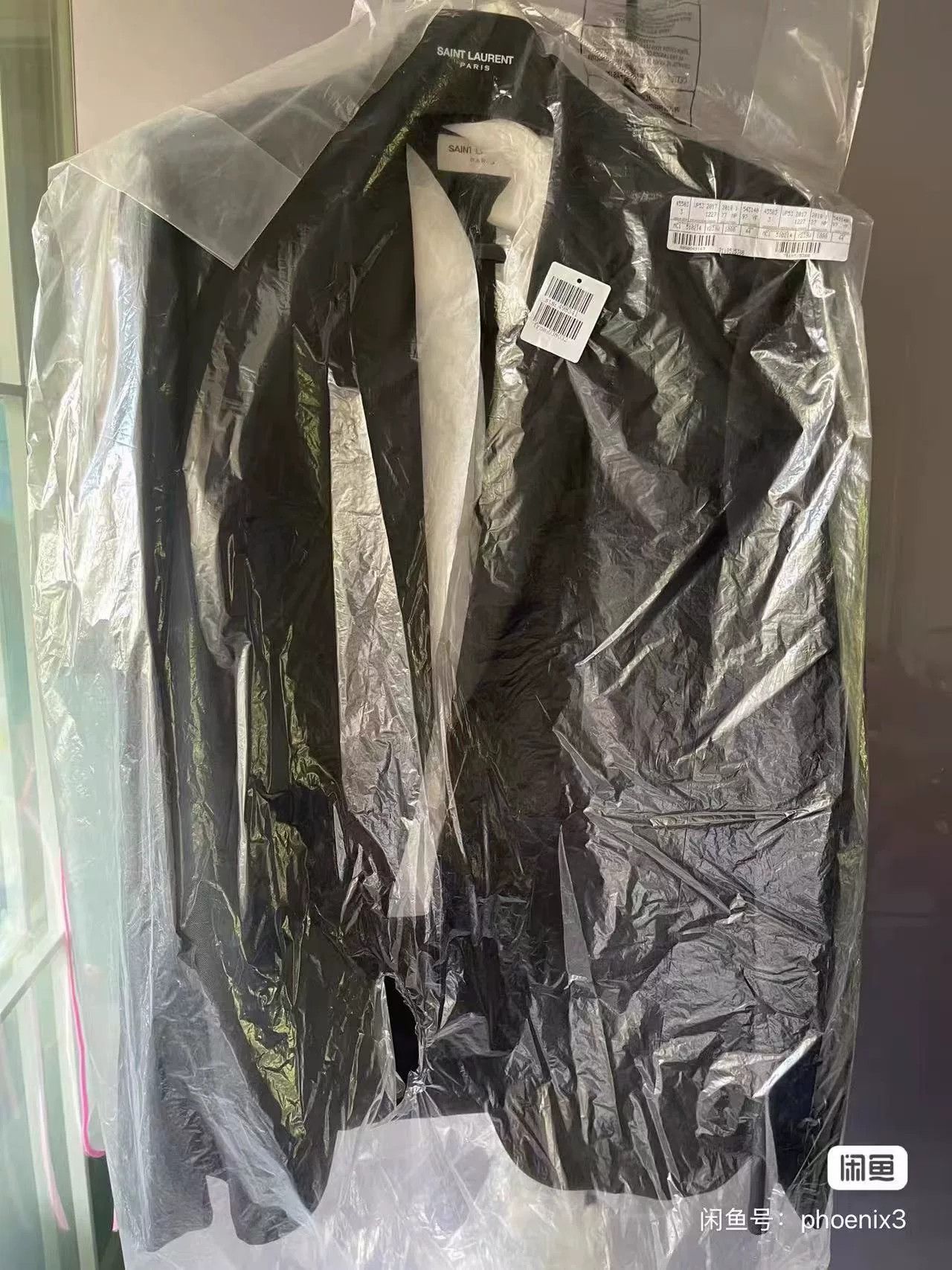 Yves Saint Laurent YSL Le Smoking Dark Gray Blazer Size M / US 6-8 / IT 42-44 - 6 Thumbnail