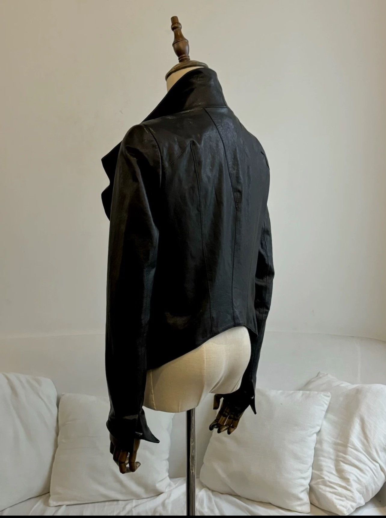 Helmut Lang Helmut Lang Women's Sheepskin Leather Jacket Size S / US 4 / IT 40 - 9 Thumbnail