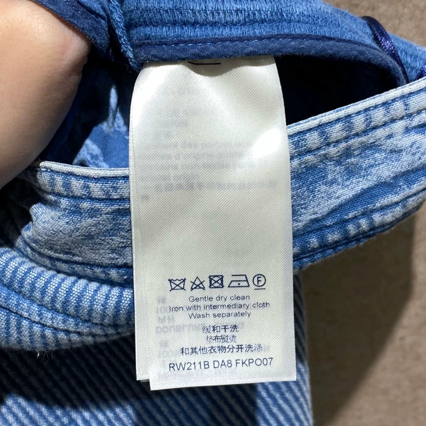 Louis Vuitton Louis Vuitton Blue Logo Corduroy Pants Size US 28 / EU 44 - 4 Thumbnail