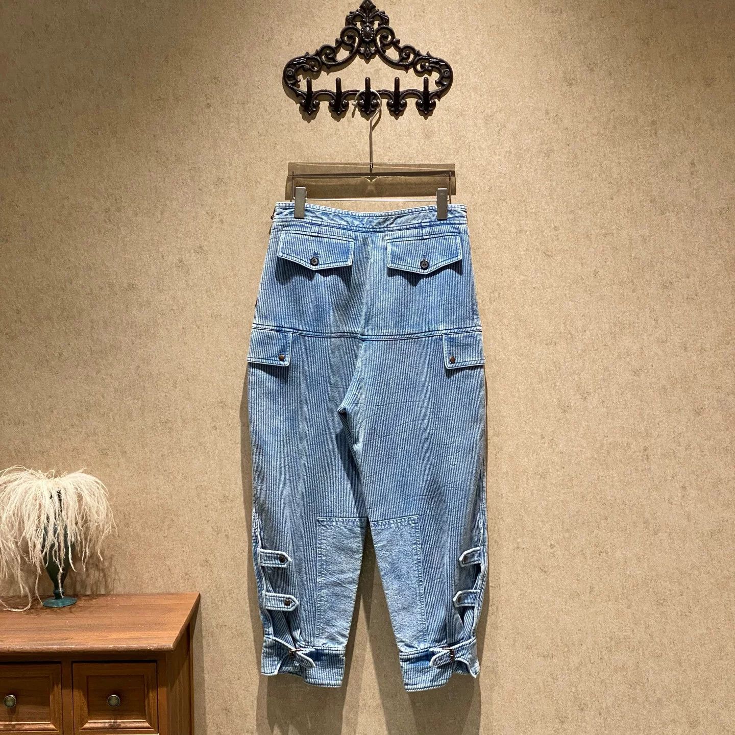 Louis Vuitton Louis Vuitton Blue Logo Corduroy Pants Size US 28 / EU 44 - 2 Thumbnail
