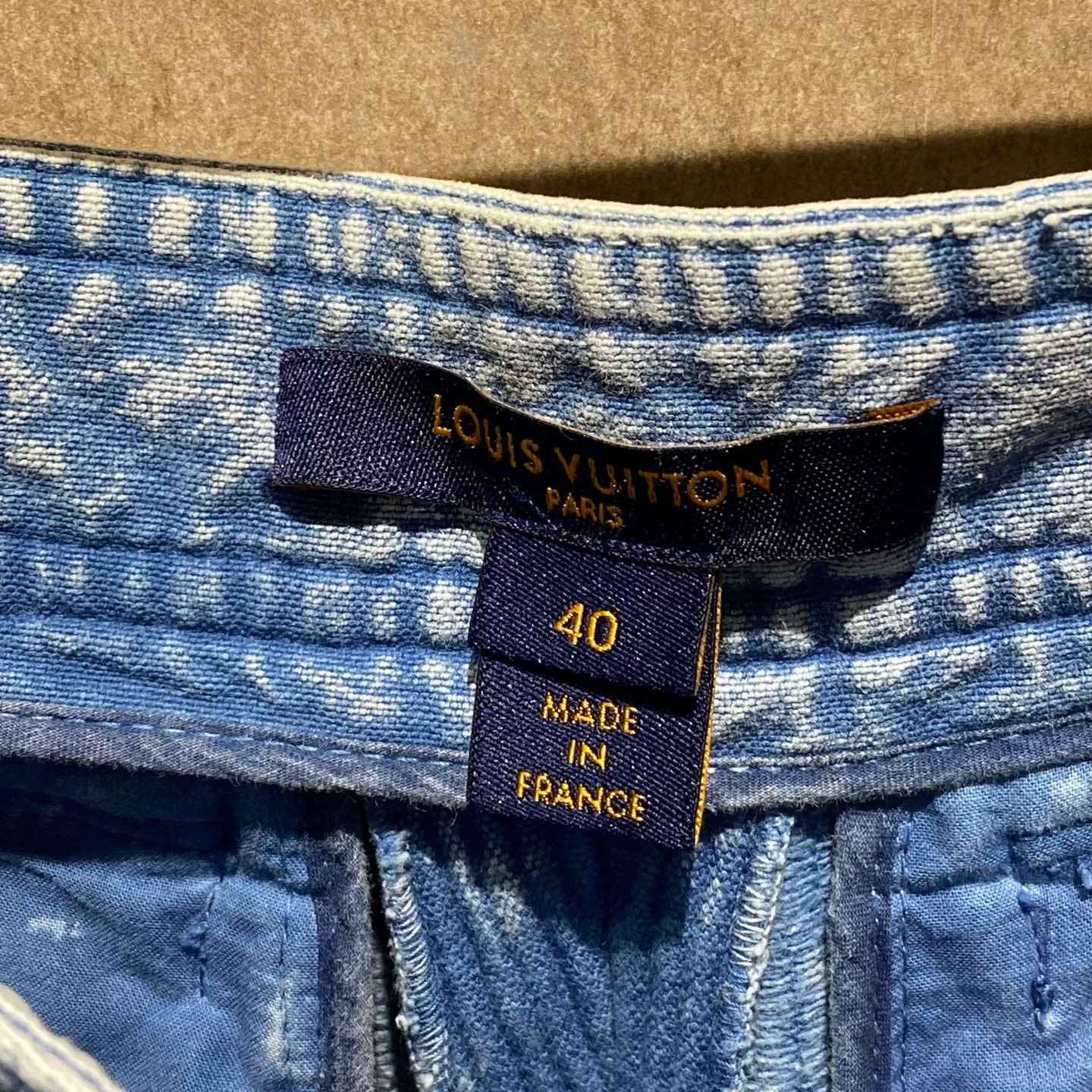 Louis Vuitton Louis Vuitton Blue Logo Corduroy Pants Size US 28 / EU 44 - 3 Thumbnail