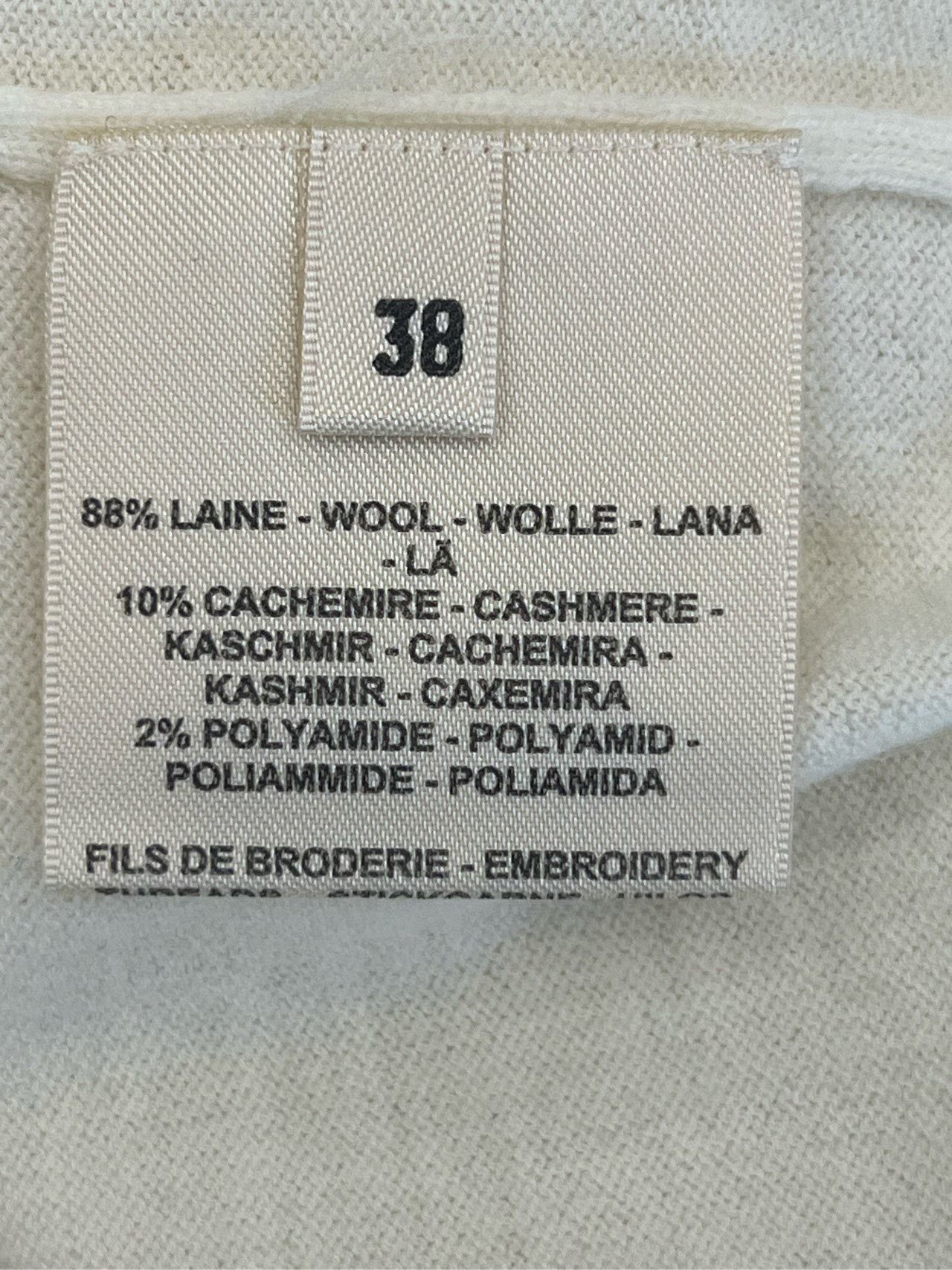 Hermes Hermes Cream Knit Sweater Size 38 Size S / US 4 / IT 40 - 5 Thumbnail