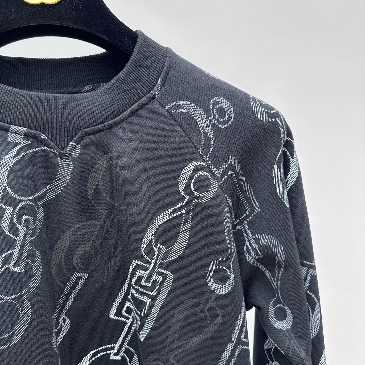 Hermes Hermes Chain Print Sweatshirt Size XXS / US 00 / IT 34 - 4 Thumbnail