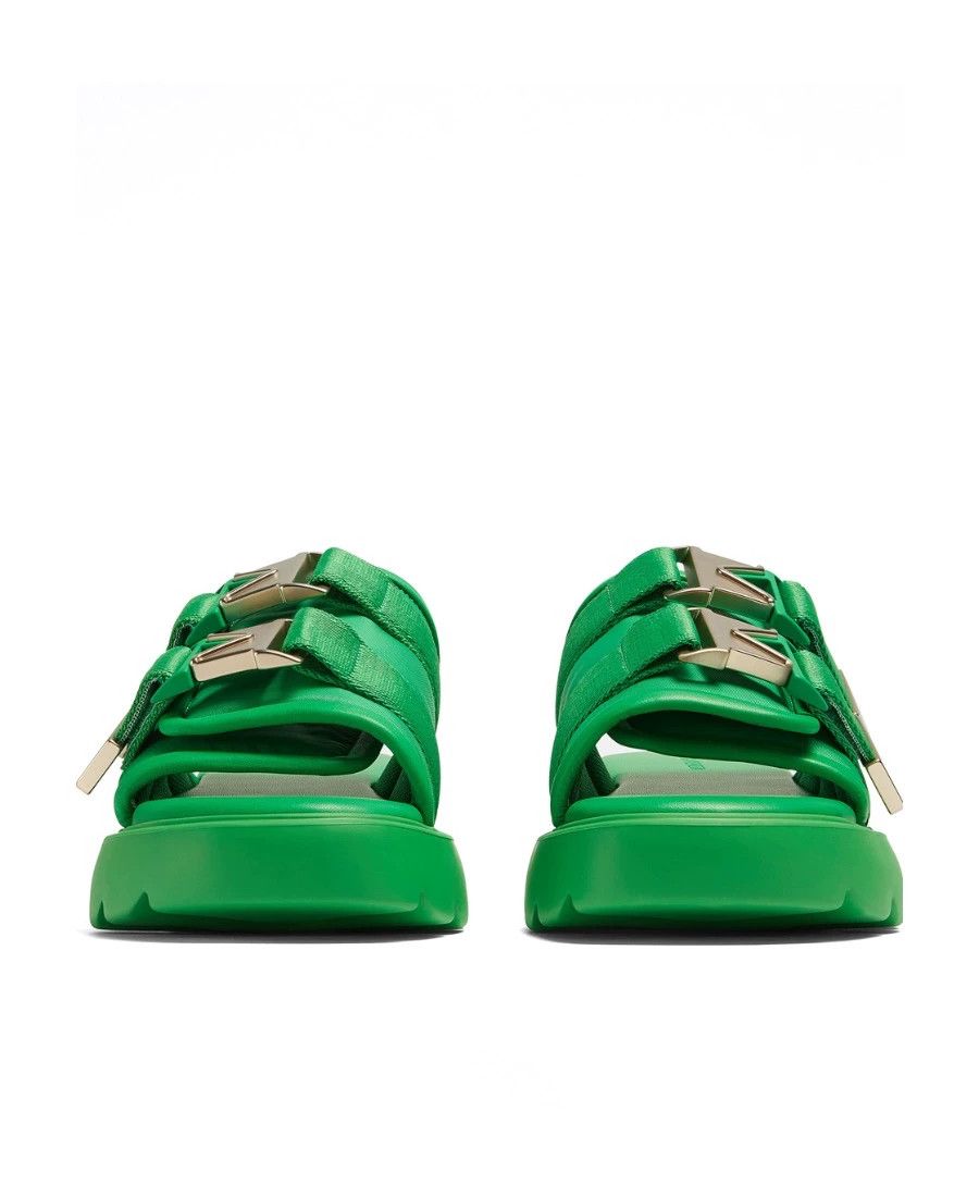 Bottega Veneta BOTTEGA VENETA Flash Green Slides Size US 5 / IT 35 - 8 Thumbnail