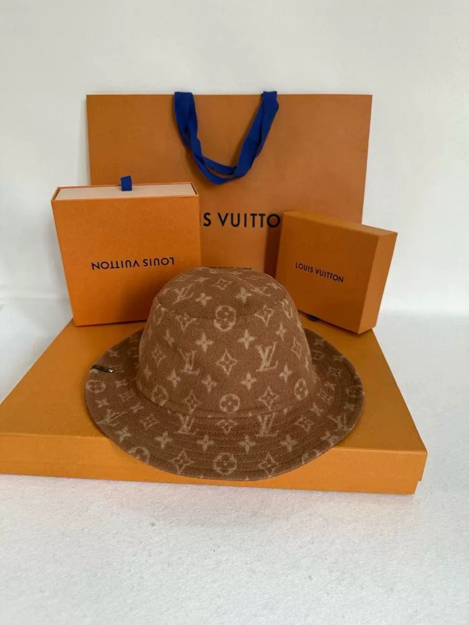 Louis Vuitton LV Monogram Brown Bucket Hat Size ONE SIZE - 2 Thumbnail