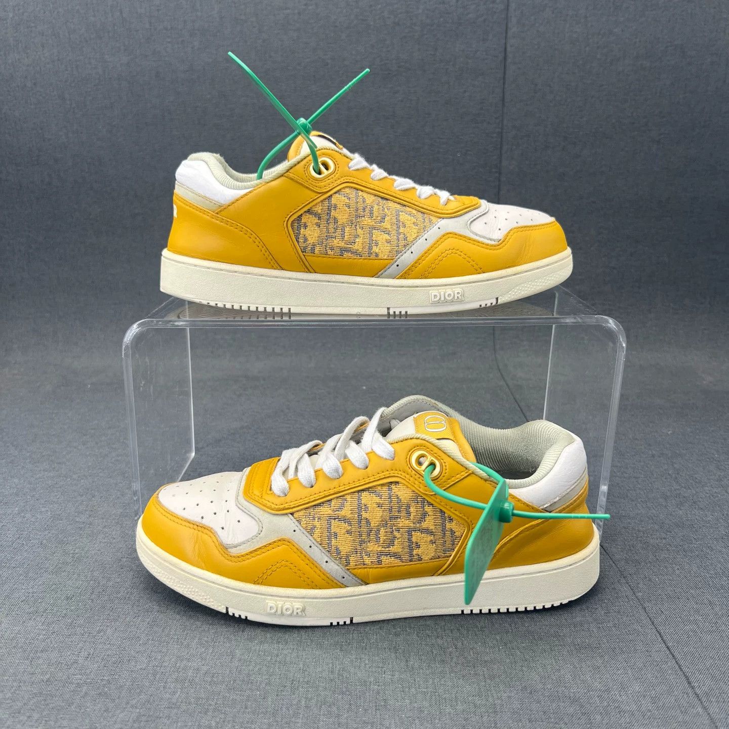Dior Dior B27 Yellow White Sneakers Size US 6 / EU 39 - 6 Thumbnail
