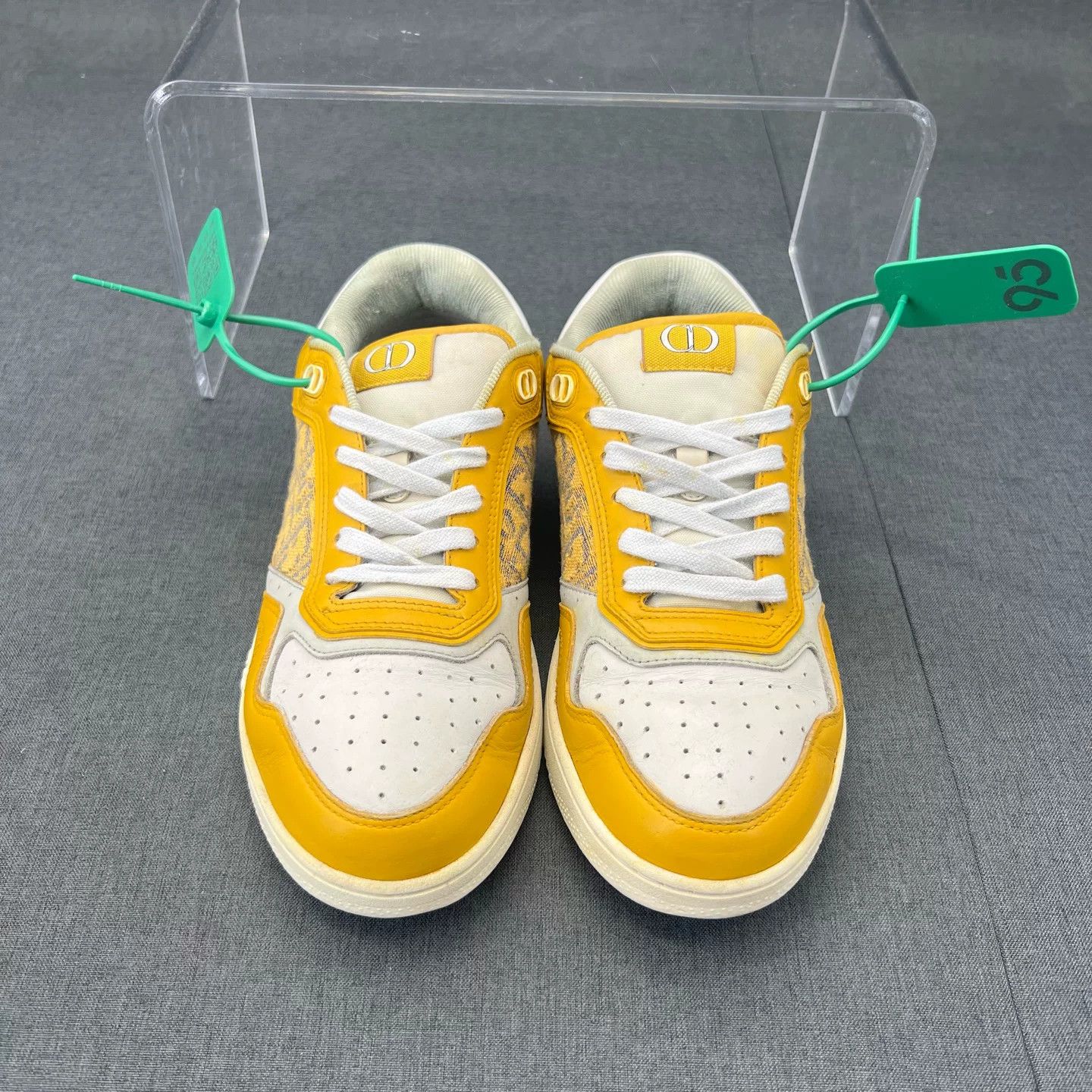 Dior Dior B27 Yellow White Sneakers Size US 6 / EU 39 - 2 Thumbnail