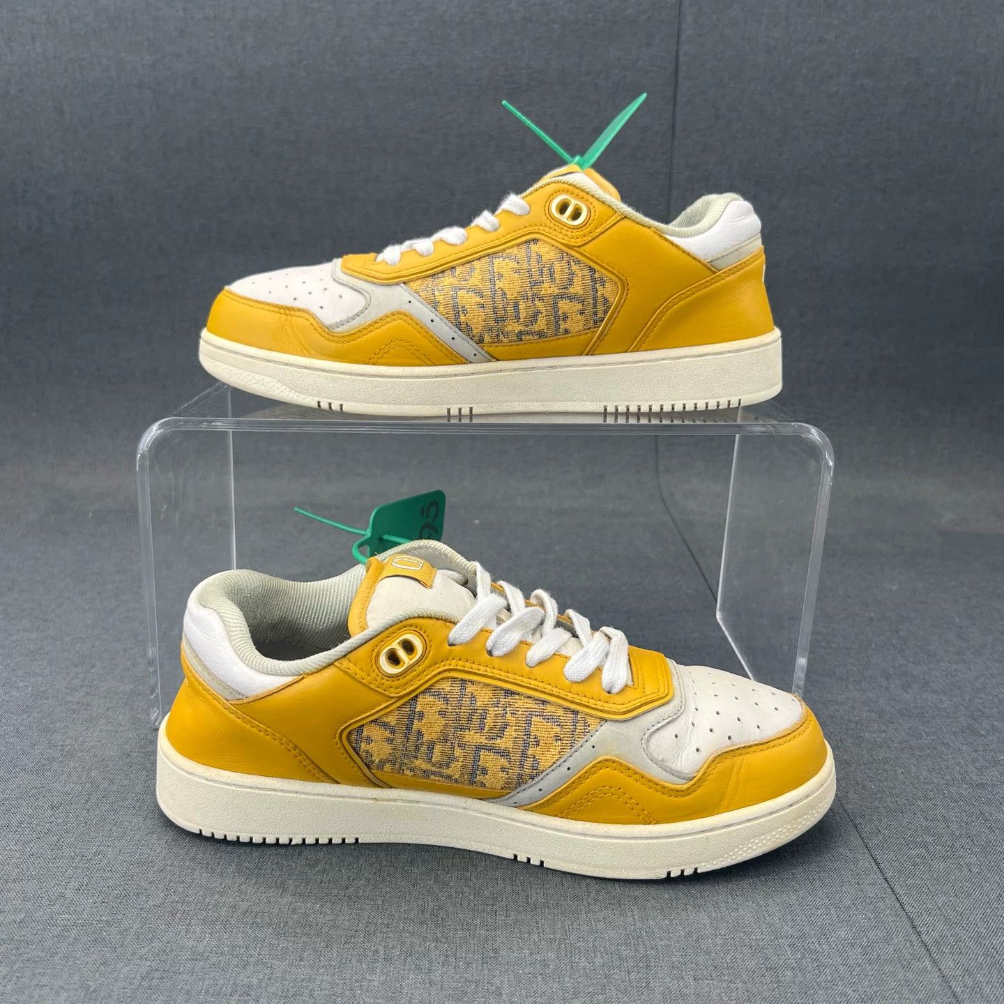 Dior Dior B27 Yellow White Sneakers Size US 6 / EU 39 - 7 Thumbnail