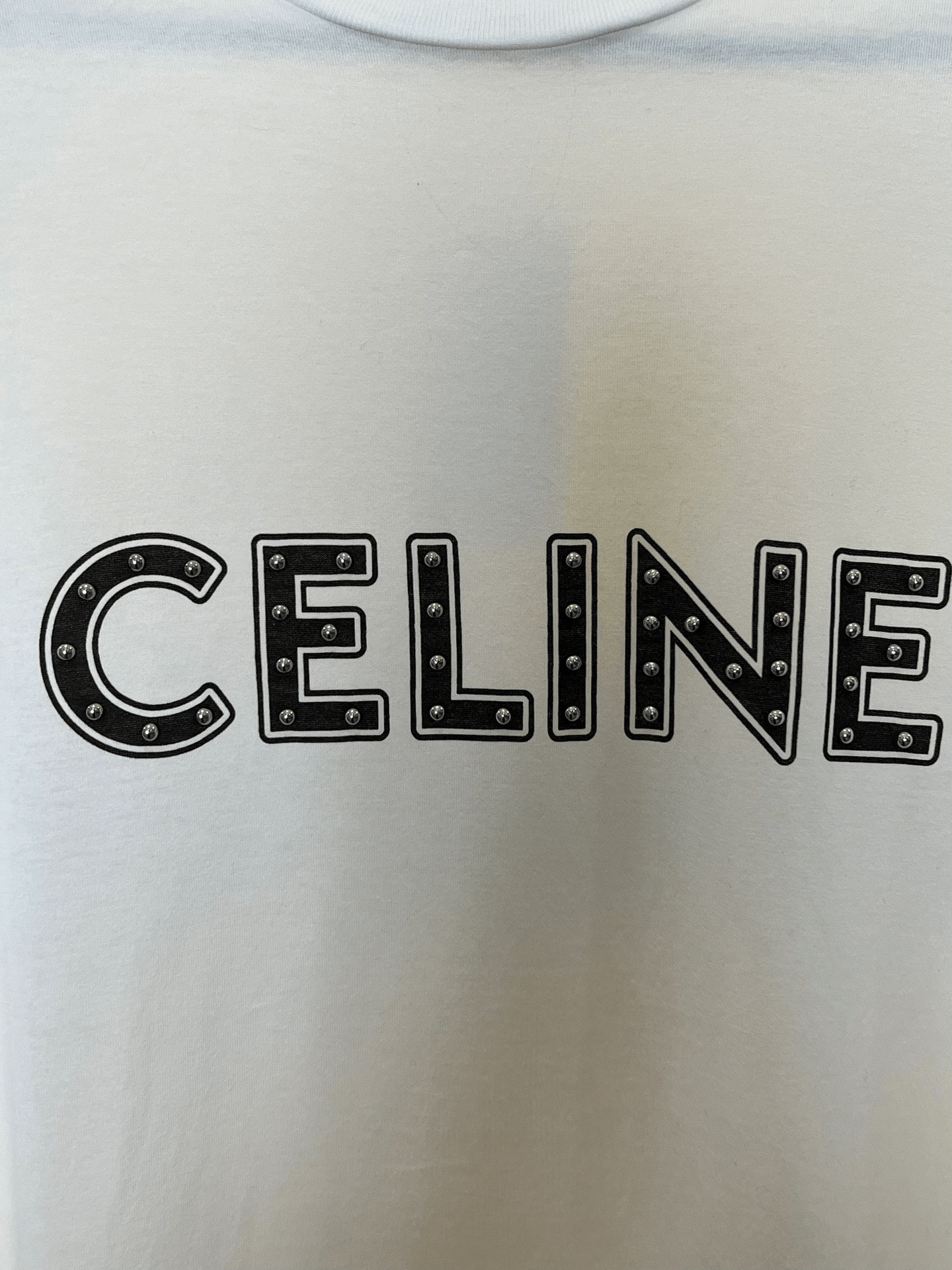 Celine Celine Rivet Short Sleeve Size L / US 10 / IT 46 - 3 Thumbnail