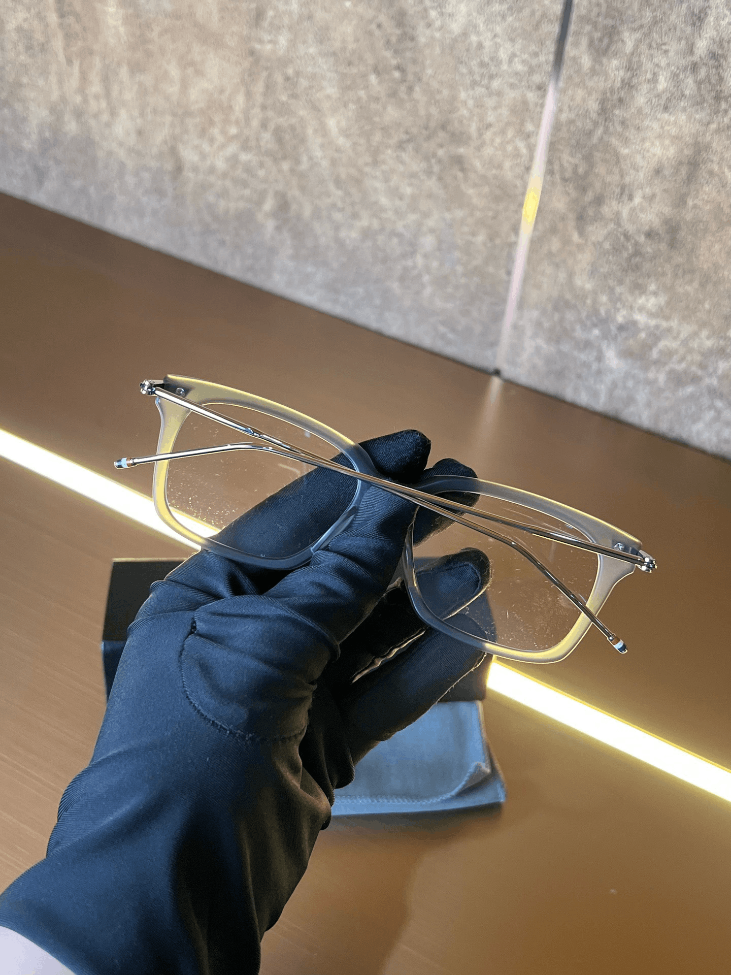 Thom Browne Thom Browne 701 Eyeglasses Size ONE SIZE - 4 Thumbnail