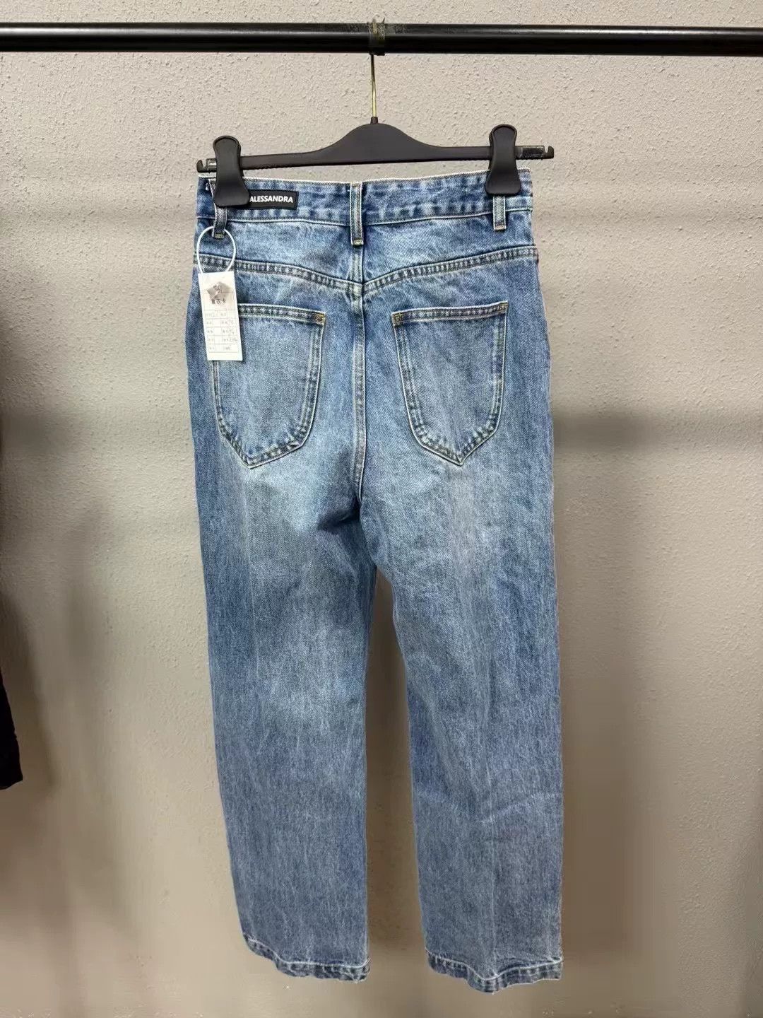 Alessandra Rich Le Alessandra High-Waist Jeans Size 27" / US 4 / IT 40 - 2 Thumbnail