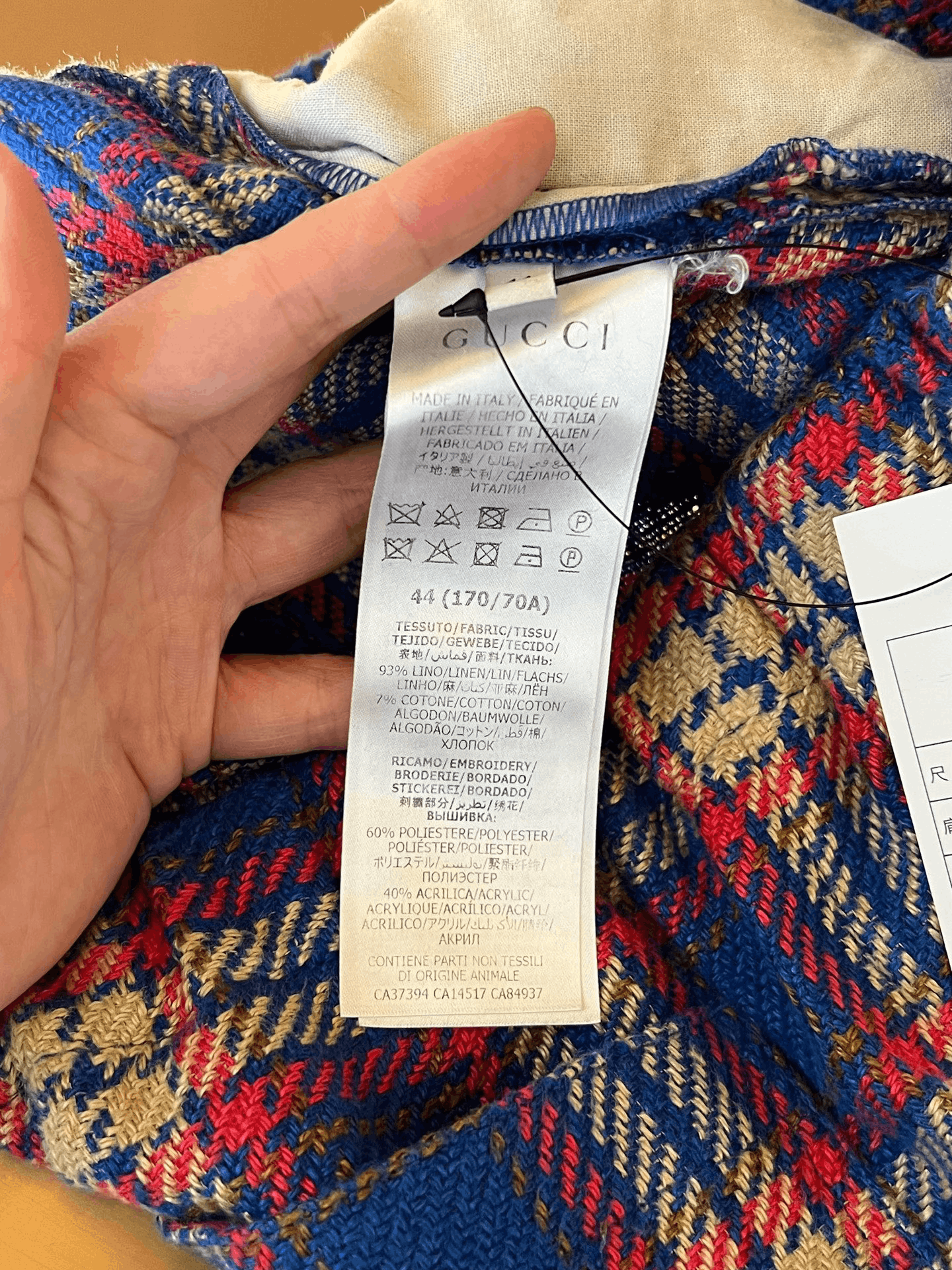 Gucci Gucci Blue Plaid Shorts Size US 28 / EU 44 - 4 Thumbnail