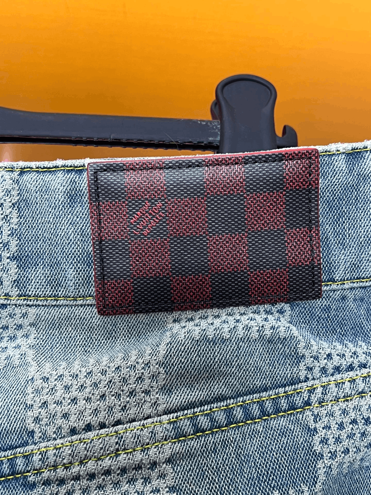 Pharrell Louis Vuitton Pharrell Checkerboard Flared Jeans Size US 36 / EU 52 - 5 Thumbnail