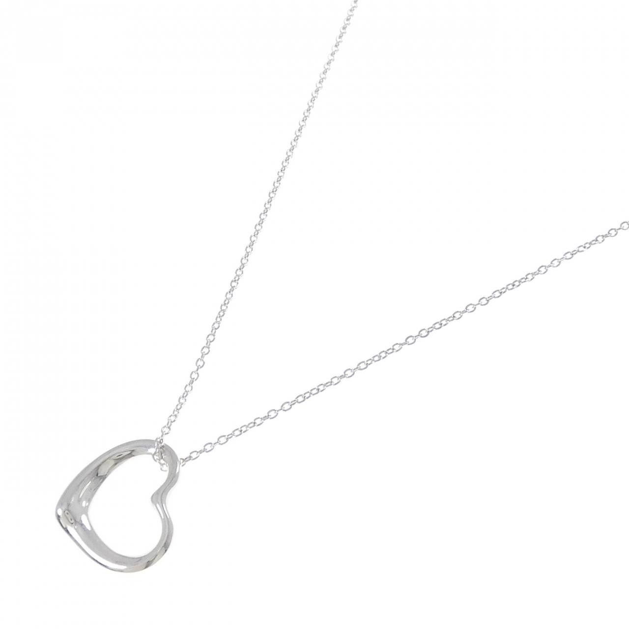 Tiffany & Co. Tiffany & Co. Tiffany & Co. Open Heart 925 Silver Necklace Precious Metal Necklace 60020474 DUTY FREE for USA Size ONE SIZE - 2 Thumbnail
