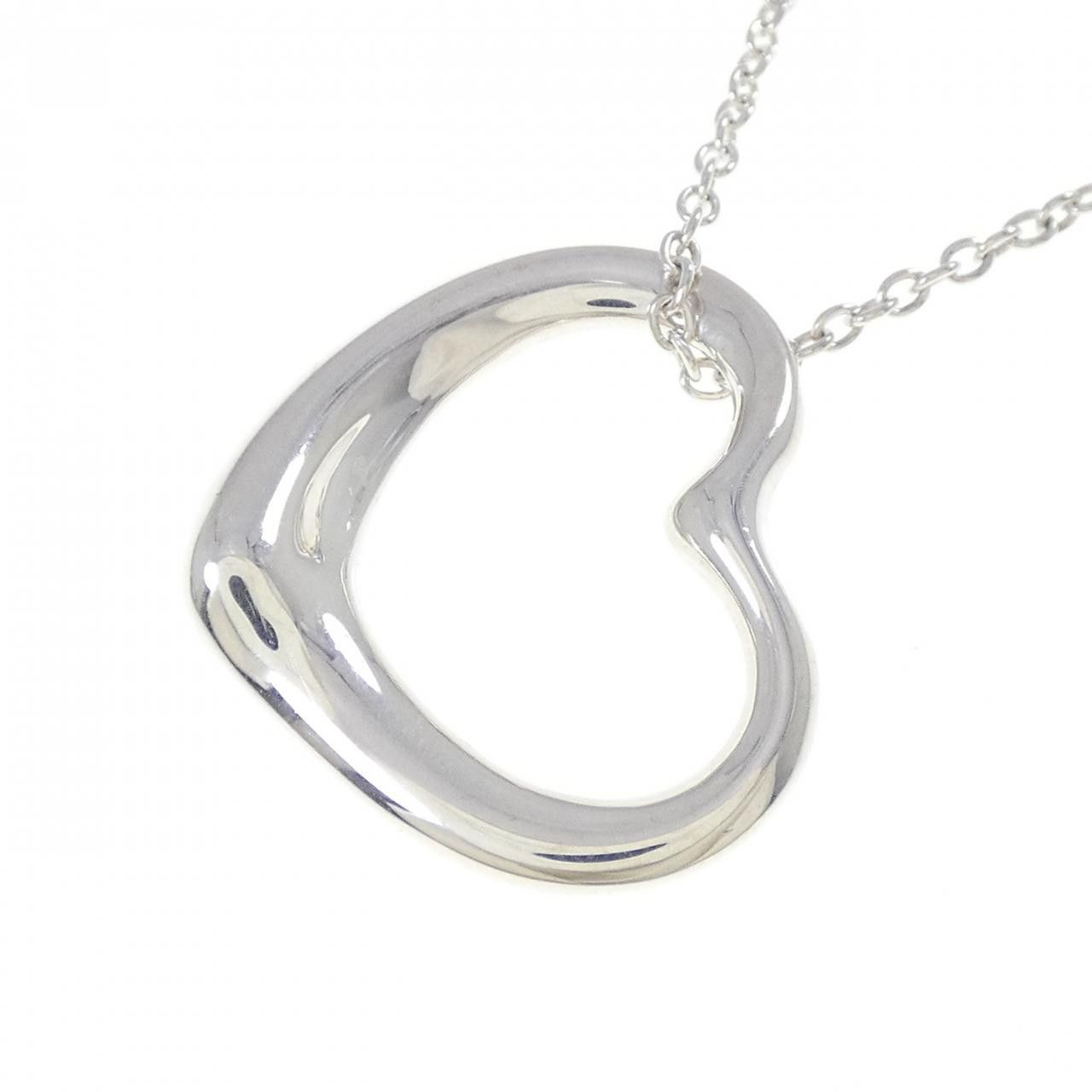 Tiffany & Co. Tiffany & Co. Tiffany & Co. Open Heart 925 Silver Necklace Precious Metal Necklace 60020474 DUTY FREE for USA Size ONE SIZE - 3 Thumbnail