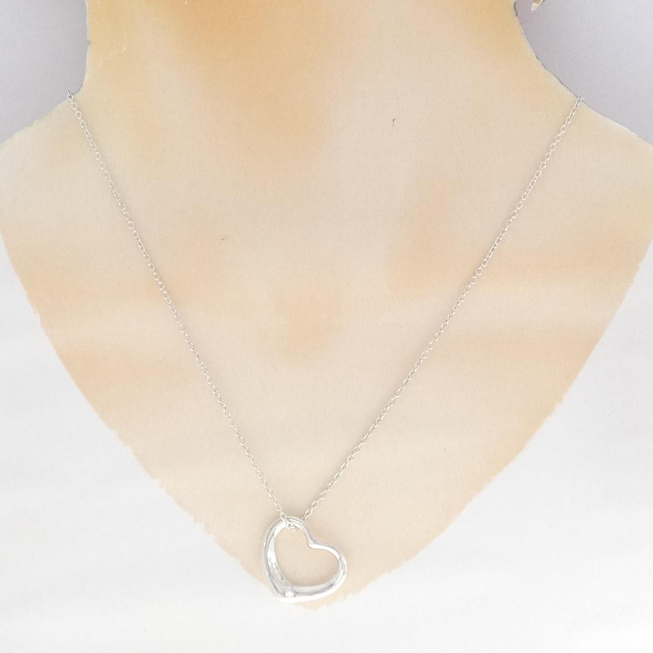 Tiffany & Co. Tiffany & Co. Tiffany & Co. Open Heart 925 Silver Necklace Precious Metal Necklace 60020474 DUTY FREE for USA Size ONE SIZE - 6 Thumbnail