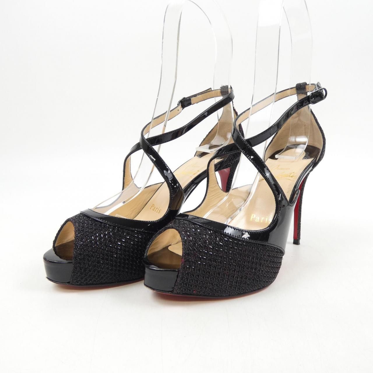 Christian Louboutin Christian Louboutin Christian Louboutin MIRA BELLA100 Sandals Leather Shoes MIRABELLA100 DUTY FREE for USA Size ONE SIZE - 3 Thumbnail