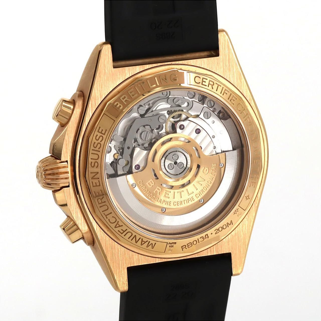 Breitling Breitling Breitling Chronomat B01 Pink Gold Automatic Precious Metal Automatic RB0134/RB0134101B1S1 DUTY FREE for USA Size ONE SIZE - 4 Thumbnail