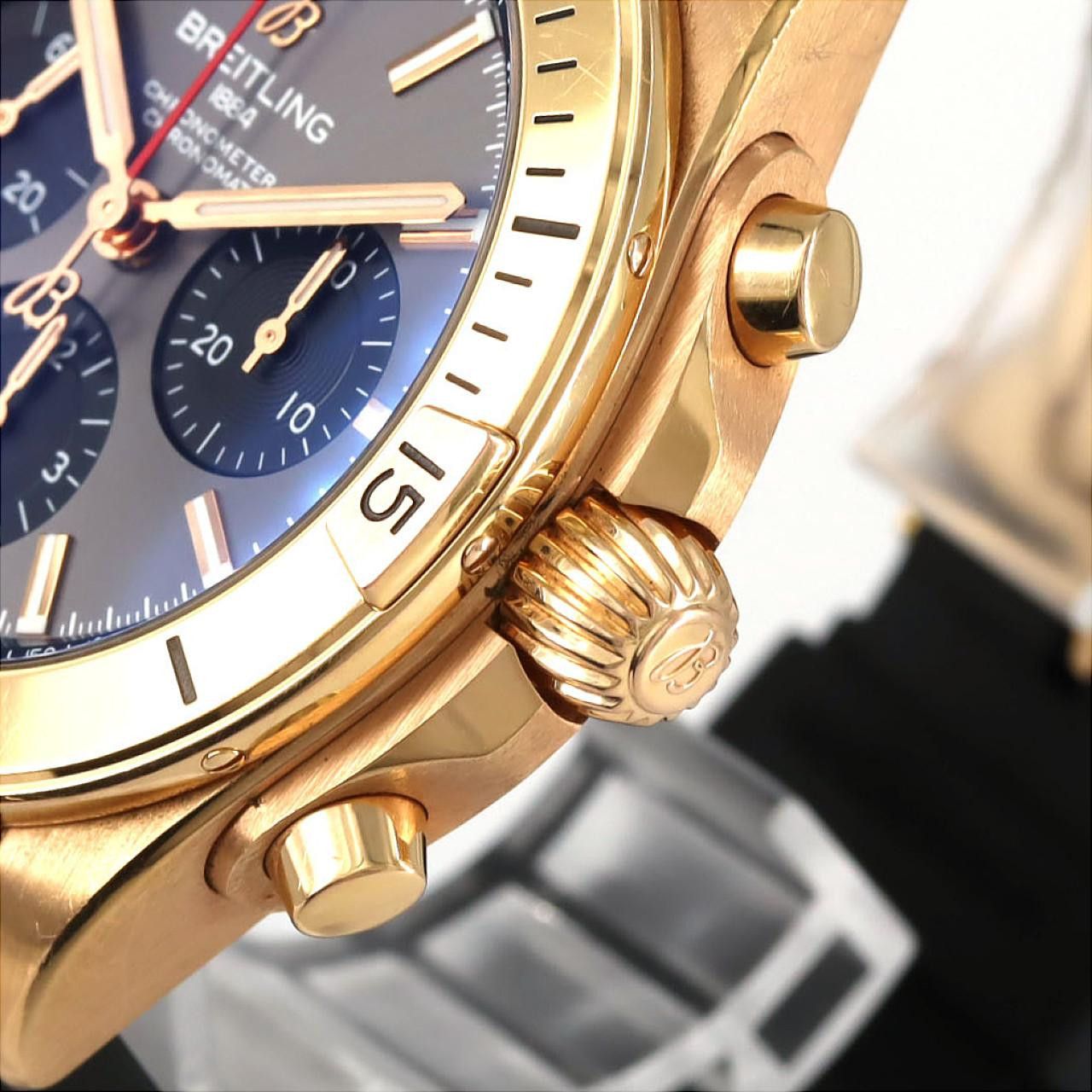 Breitling Breitling Breitling Chronomat B01 Pink Gold Automatic Precious Metal Automatic RB0134/RB0134101B1S1 DUTY FREE for USA Size ONE SIZE - 3 Thumbnail
