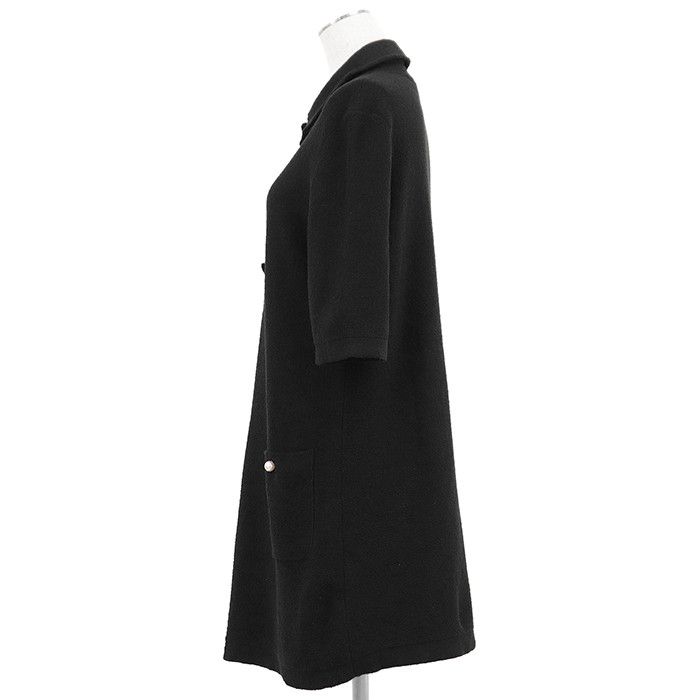 Chanel Chanel Chanel Knit Pearl Dress Textile Dresses P74602 DUTY FREE for USA Size ONE SIZE - 5 Thumbnail
