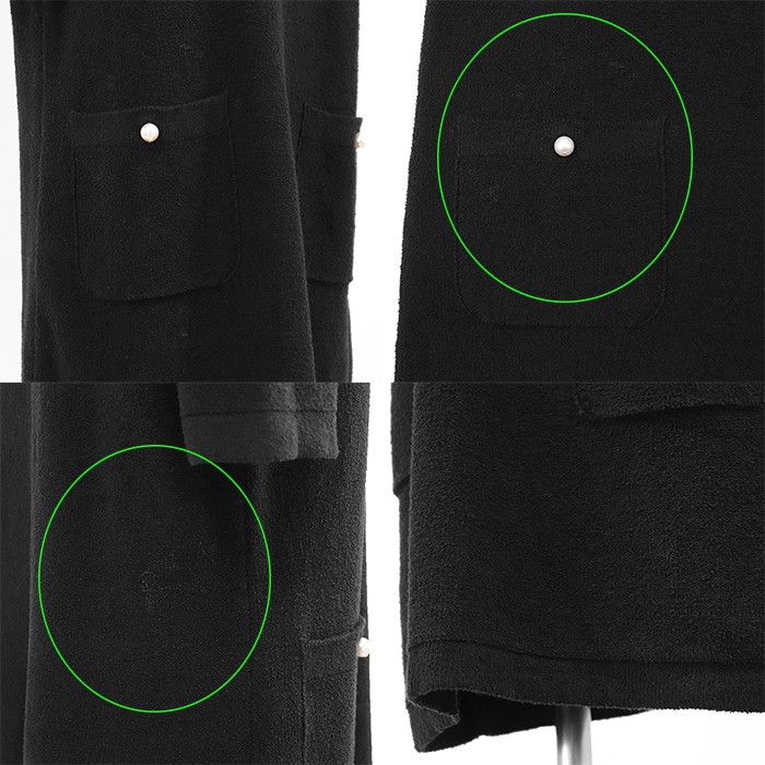 Chanel Chanel Chanel Knit Pearl Dress Textile Dresses P74602 DUTY FREE for USA Size ONE SIZE - 8 Thumbnail