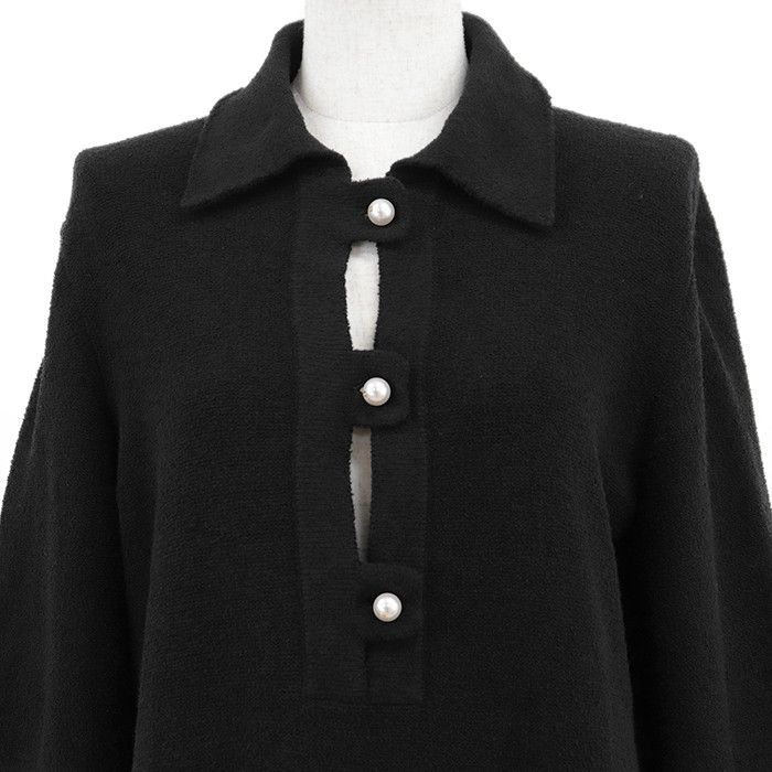 Chanel Chanel Chanel Knit Pearl Dress Textile Dresses P74602 DUTY FREE for USA Size ONE SIZE - 2 Thumbnail