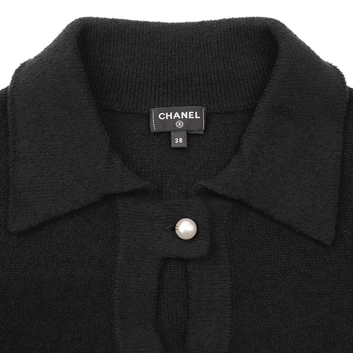 Chanel Chanel Chanel Knit Pearl Dress Textile Dresses P74602 DUTY FREE for USA Size ONE SIZE - 10 Thumbnail
