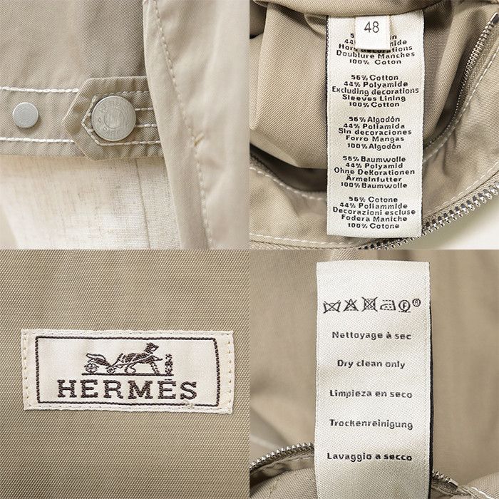Hermes Hermes Hermes Cotton Polyamide Jacket Textile Outerwear DUTY FREE for USA Size ONE SIZE - 10 Thumbnail