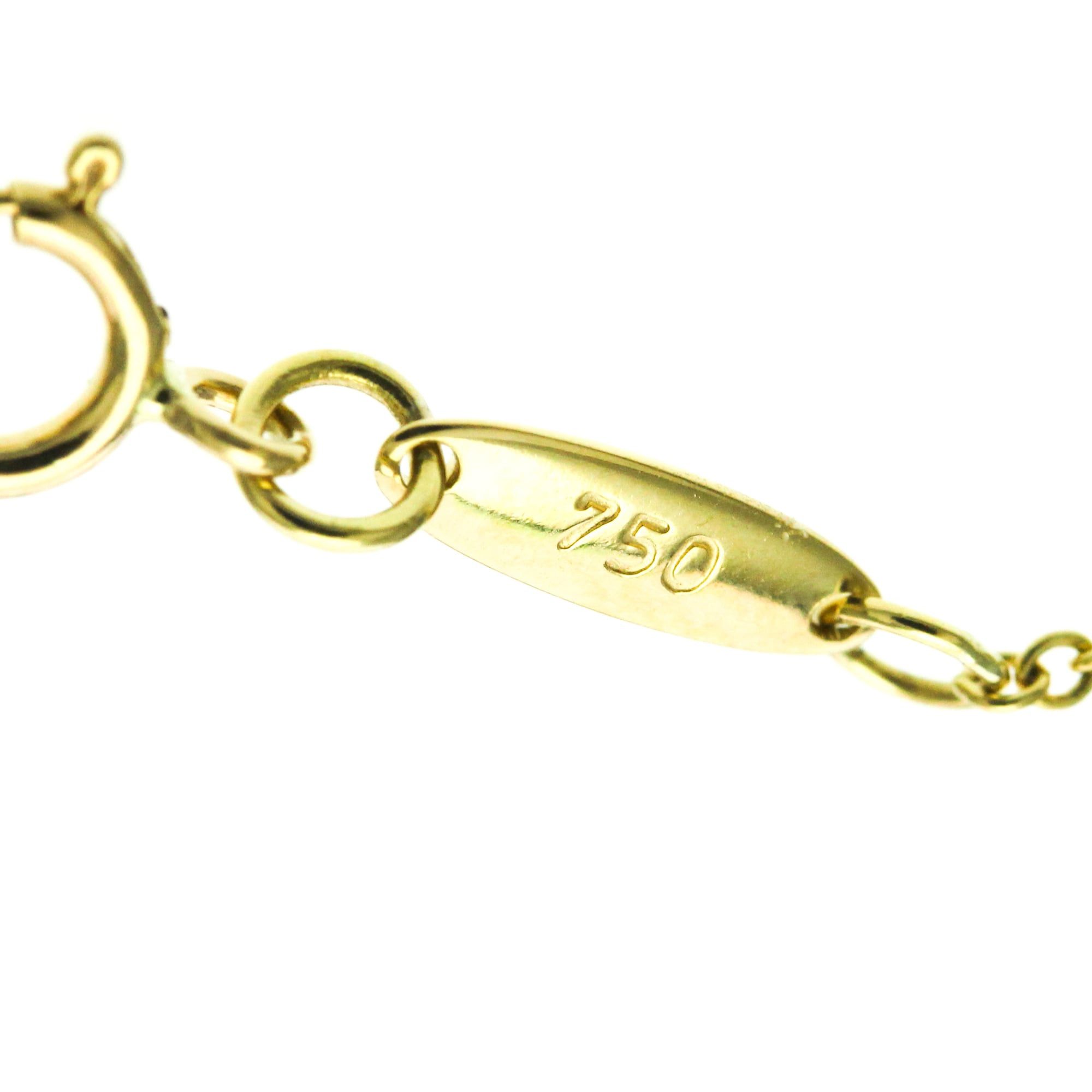 Tiffany & Co. Tiffany Open Heart Yellow Gold (18K) No Stone Men,Women Fashion Pendant Necklace (Gold) Size ONE SIZE - 12 Thumbnail