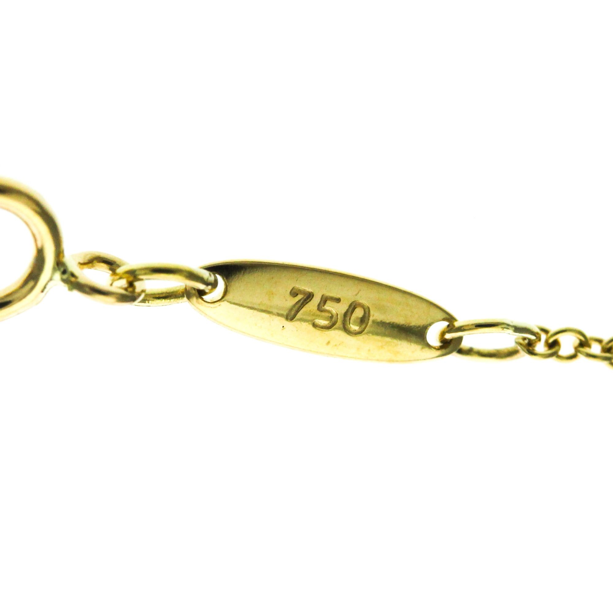 Tiffany & Co. Tiffany Open Heart Yellow Gold (18K) No Stone Men,Women Fashion Pendant Necklace (Gold) Size ONE SIZE - 9 Thumbnail