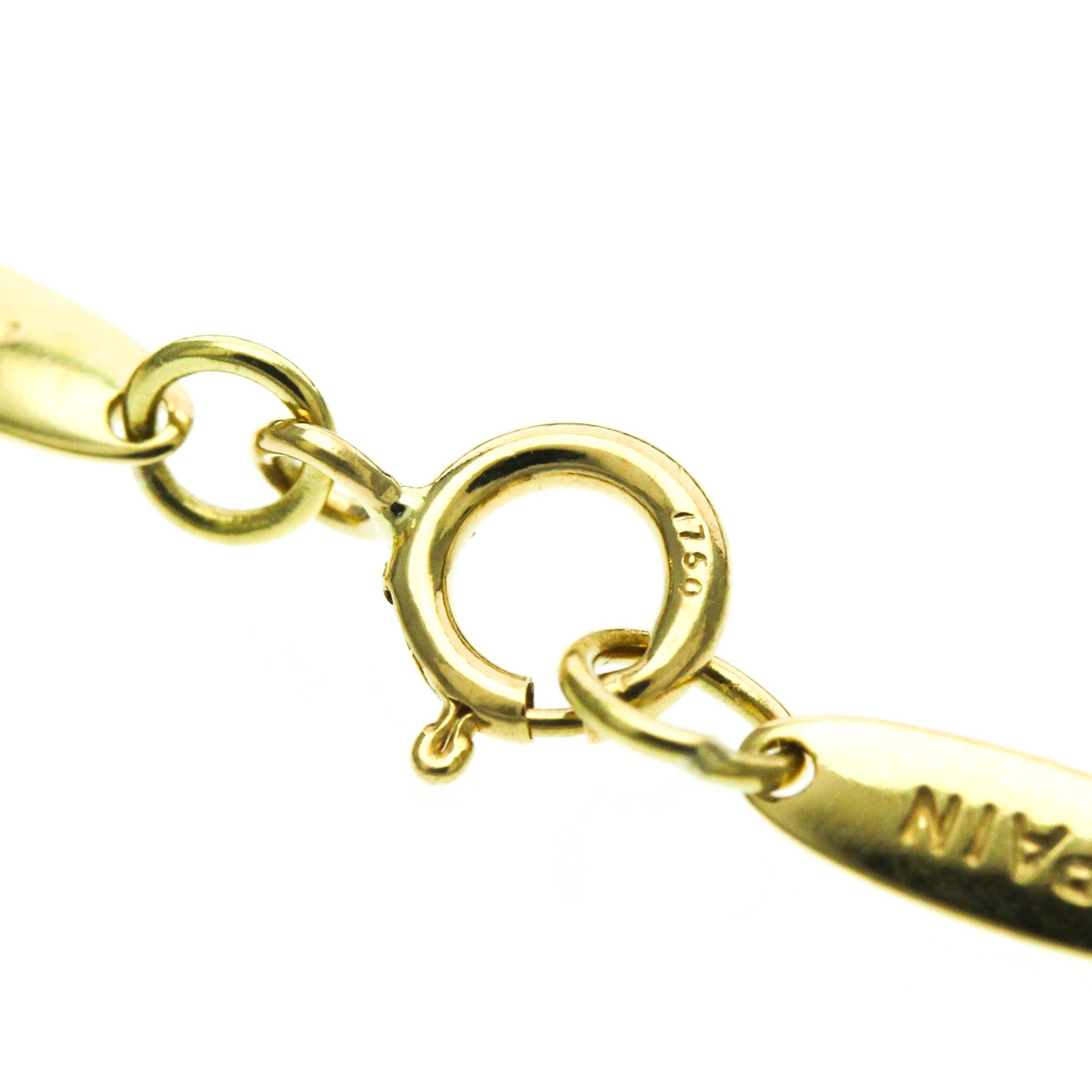 Tiffany & Co. Tiffany Open Heart Yellow Gold (18K) No Stone Men,Women Fashion Pendant Necklace (Gold) Size ONE SIZE - 13 Thumbnail