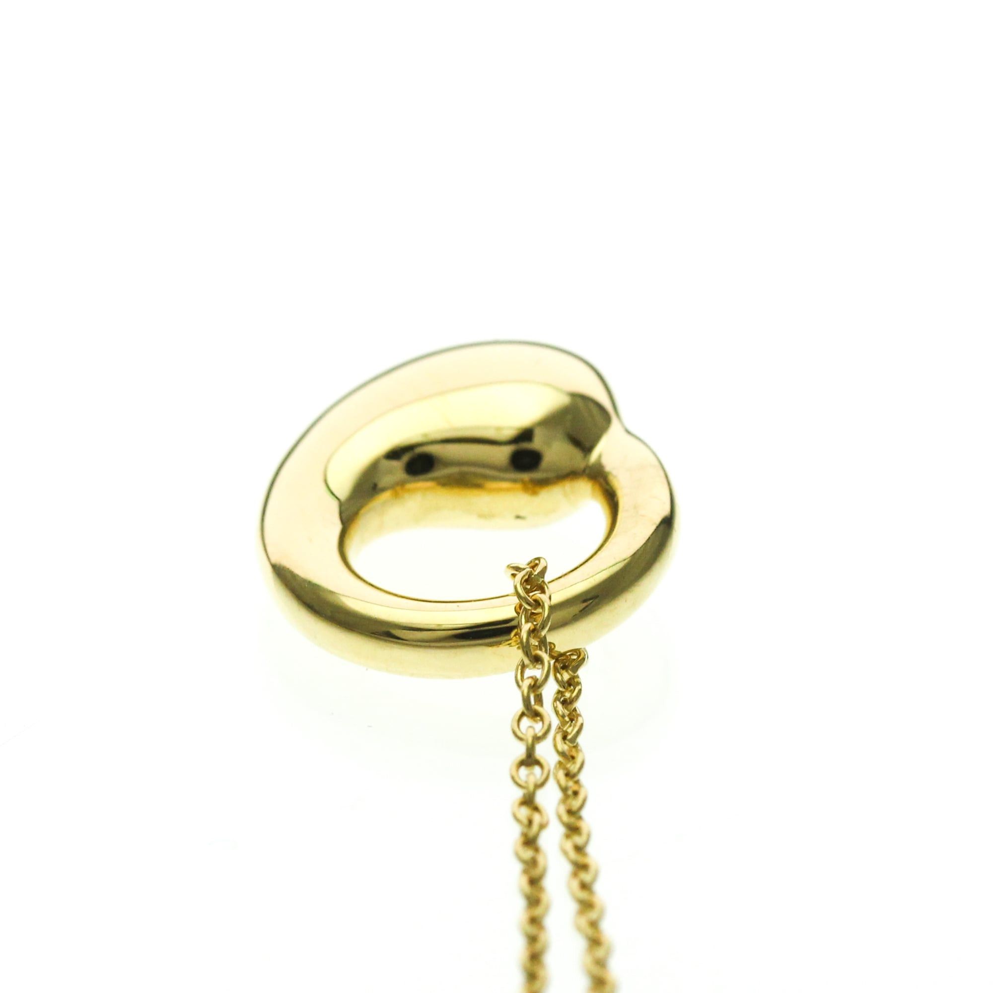 Tiffany & Co. Tiffany Eternal Circle Necklace Yellow Gold (18K) No Stone Men,Women Fashion Pendant Necklace (Gold) Size ONE SIZE - 6 Thumbnail